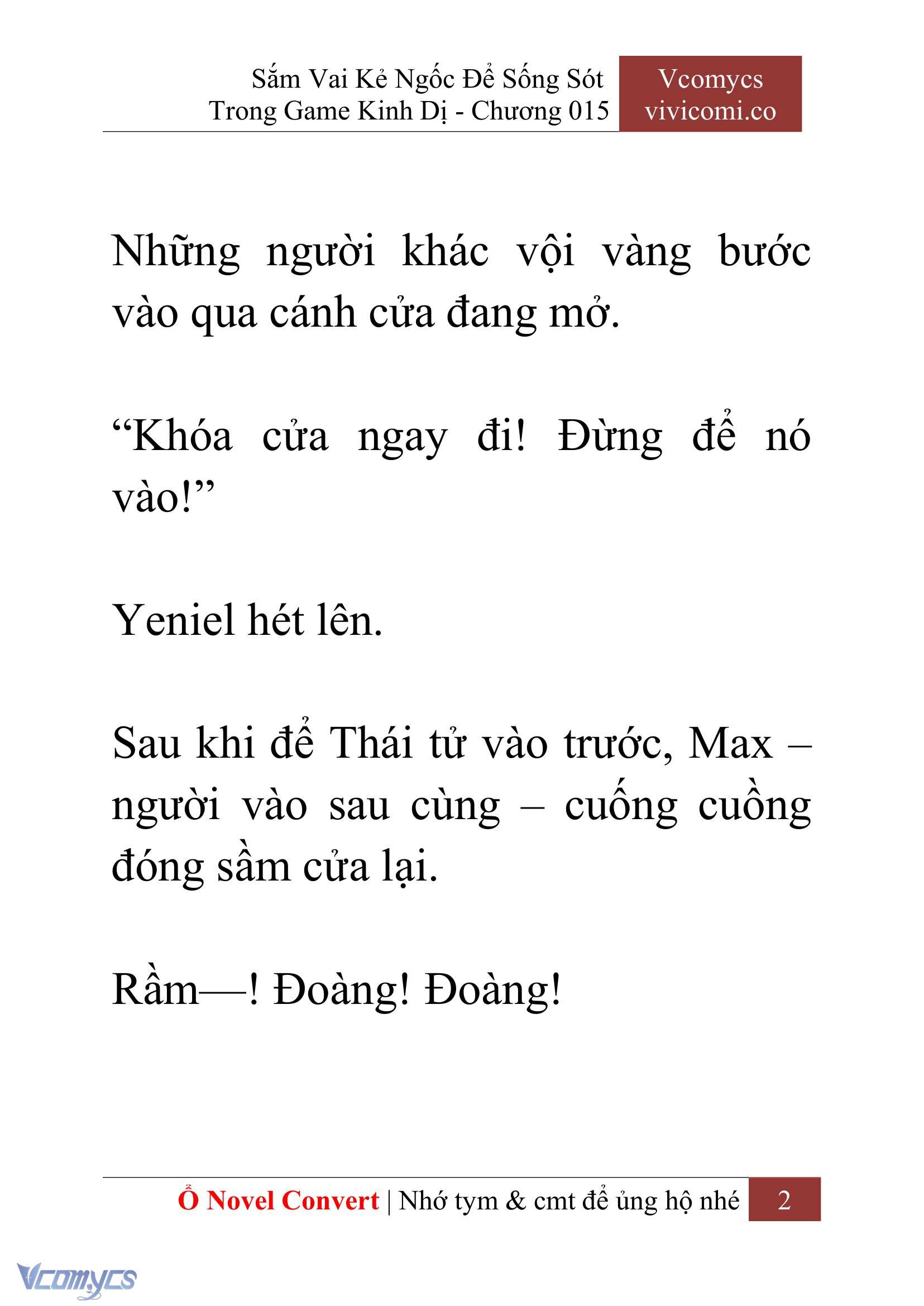 [Novel] Sắm Vai Kẻ Ngốc Để Sống Sót Trong Game Kinh Dị Chapter 15 - Trang 6