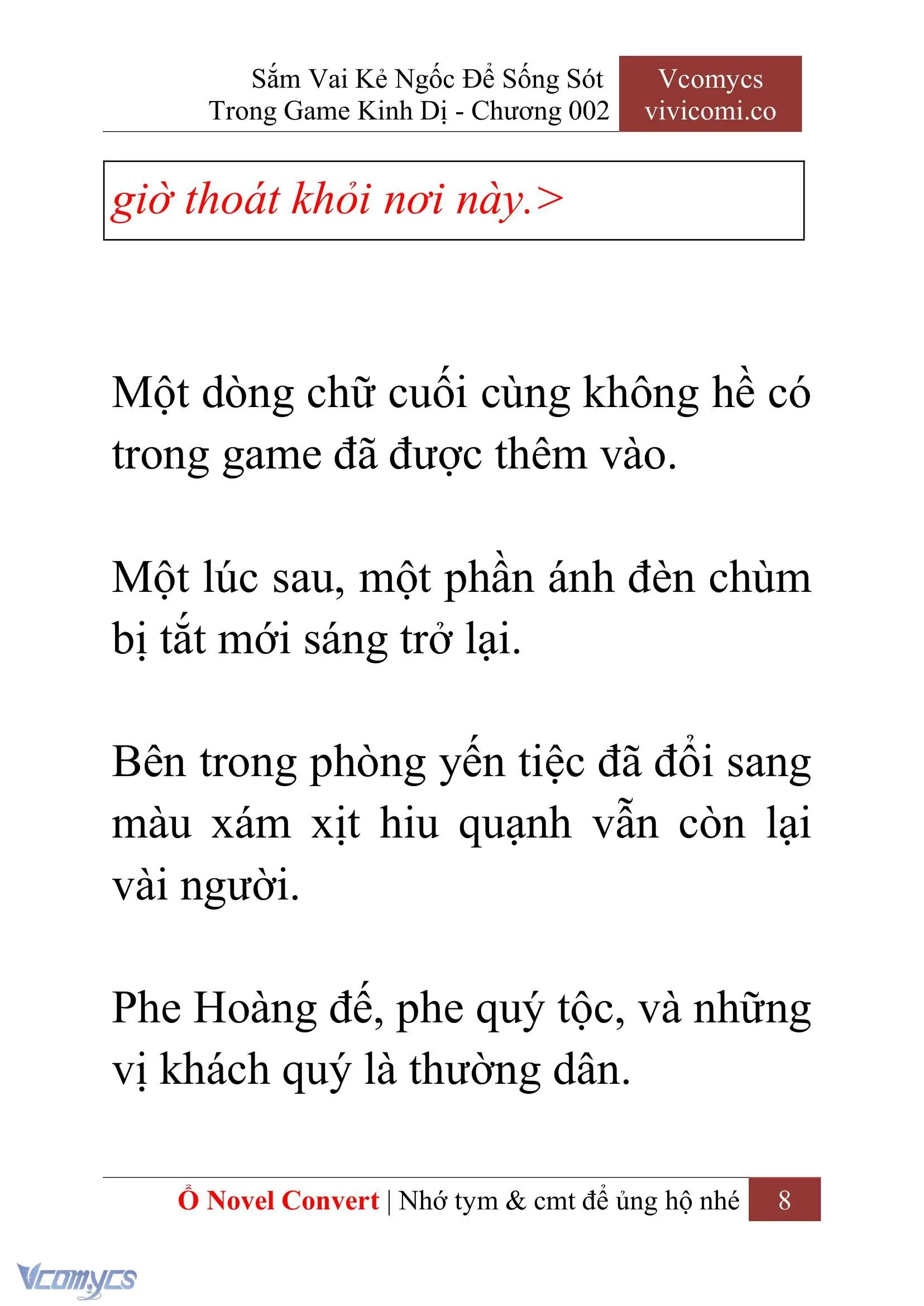 [Novel] Sắm Vai Kẻ Ngốc Để Sống Sót Trong Game Kinh Dị Chapter 2 - Trang 12