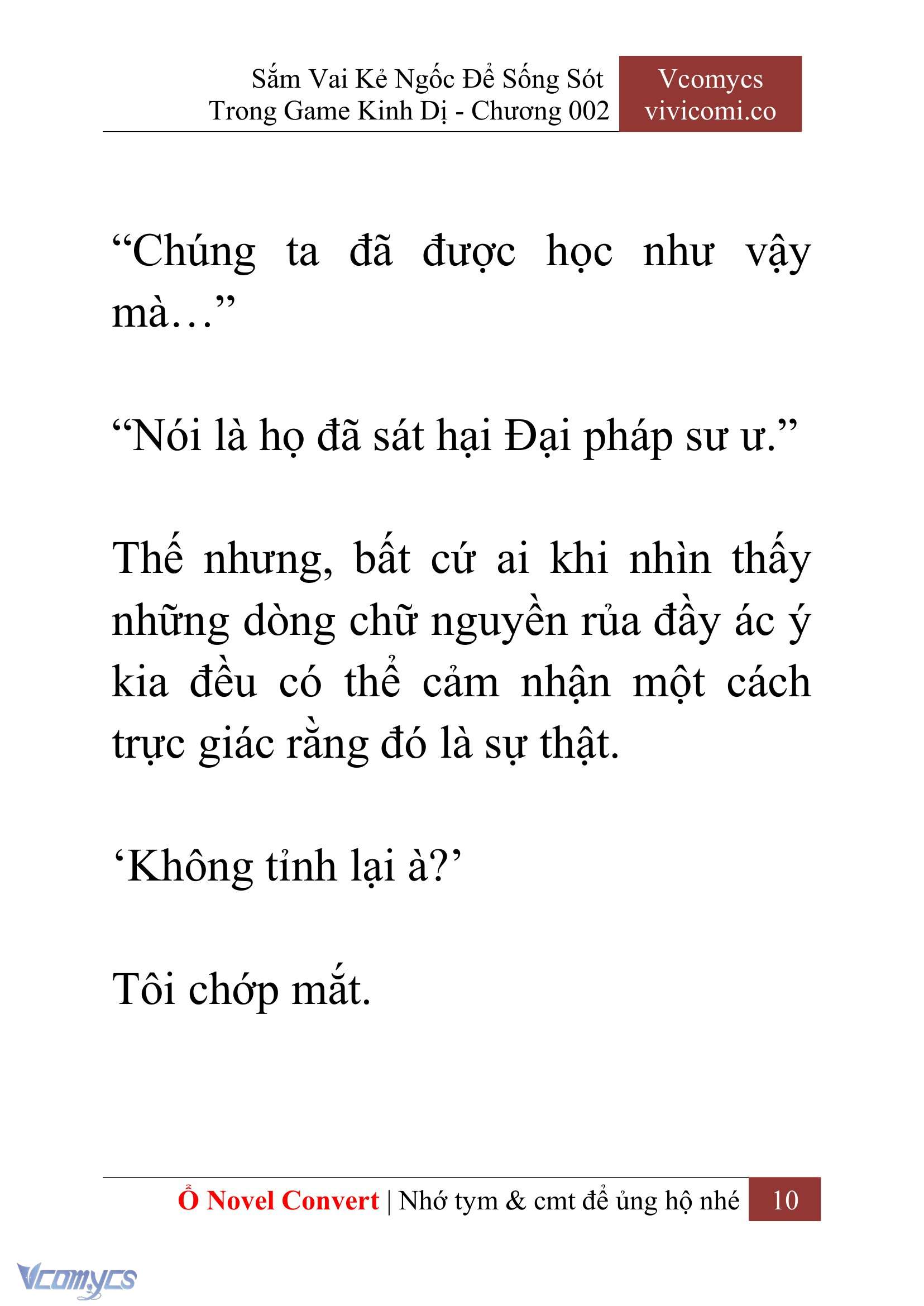 [Novel] Sắm Vai Kẻ Ngốc Để Sống Sót Trong Game Kinh Dị Chapter 2 - Trang 14