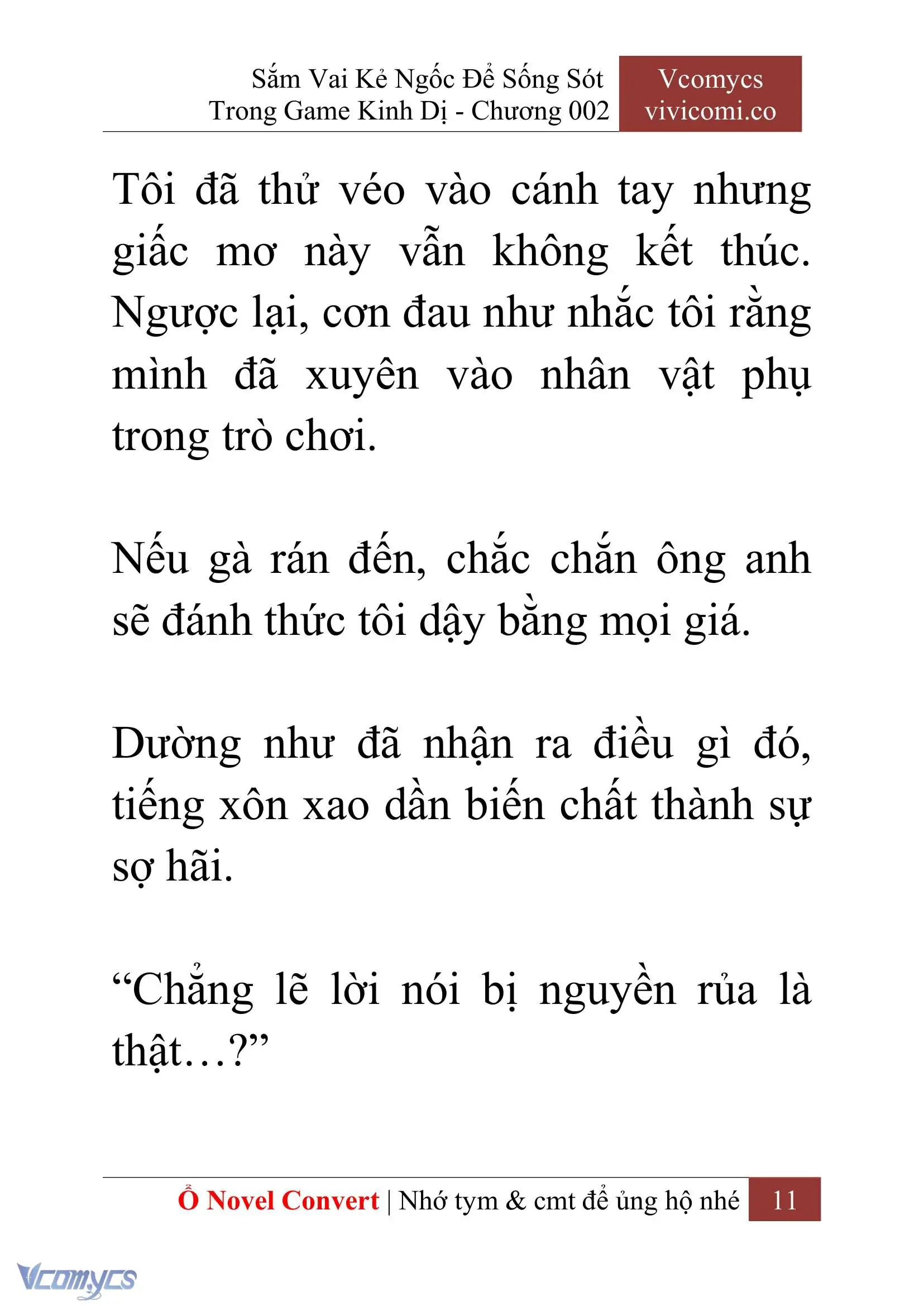 [Novel] Sắm Vai Kẻ Ngốc Để Sống Sót Trong Game Kinh Dị Chapter 2 - Trang 15