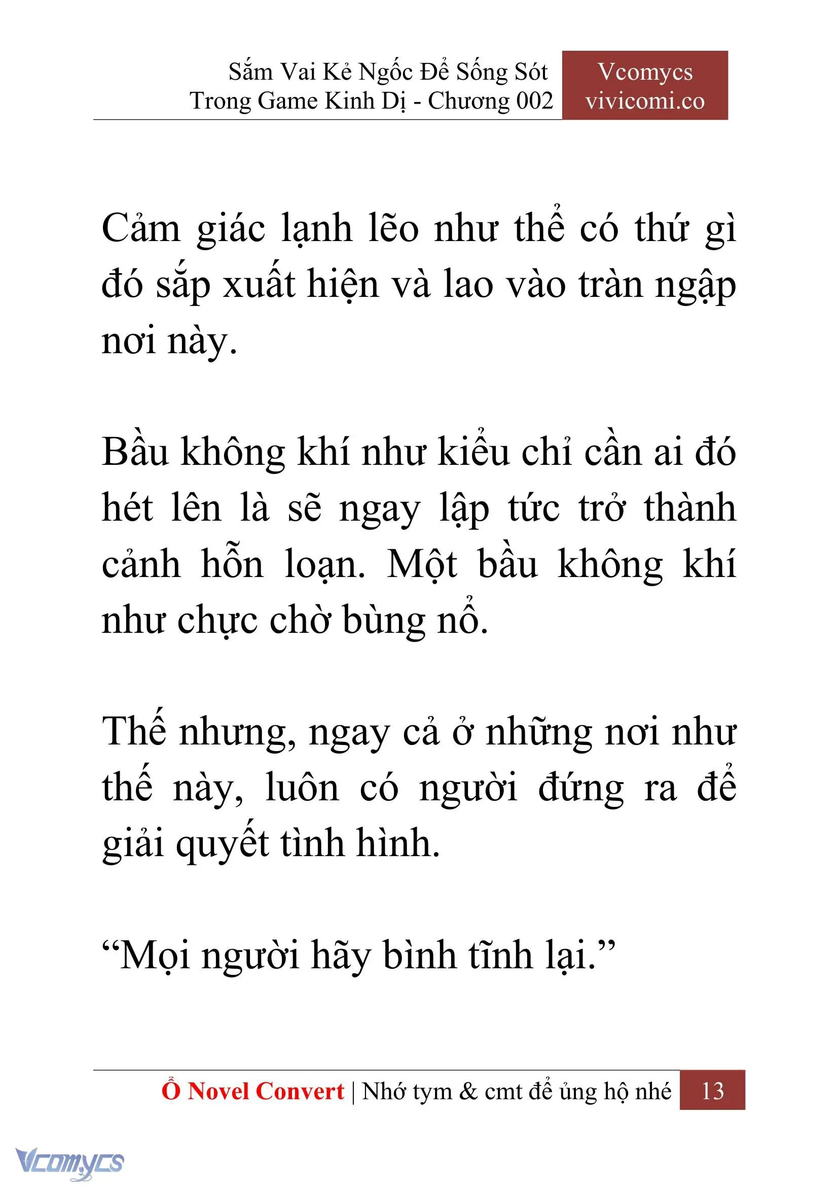 [Novel] Sắm Vai Kẻ Ngốc Để Sống Sót Trong Game Kinh Dị Chapter 2 - Trang 17