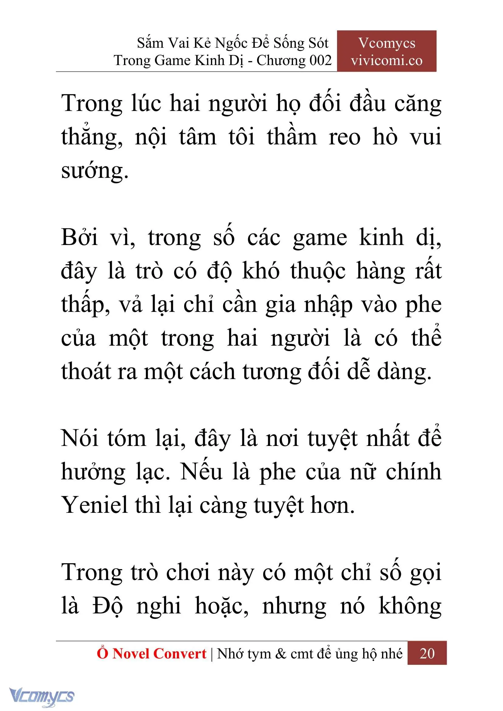 [Novel] Sắm Vai Kẻ Ngốc Để Sống Sót Trong Game Kinh Dị Chapter 2 - Trang 24