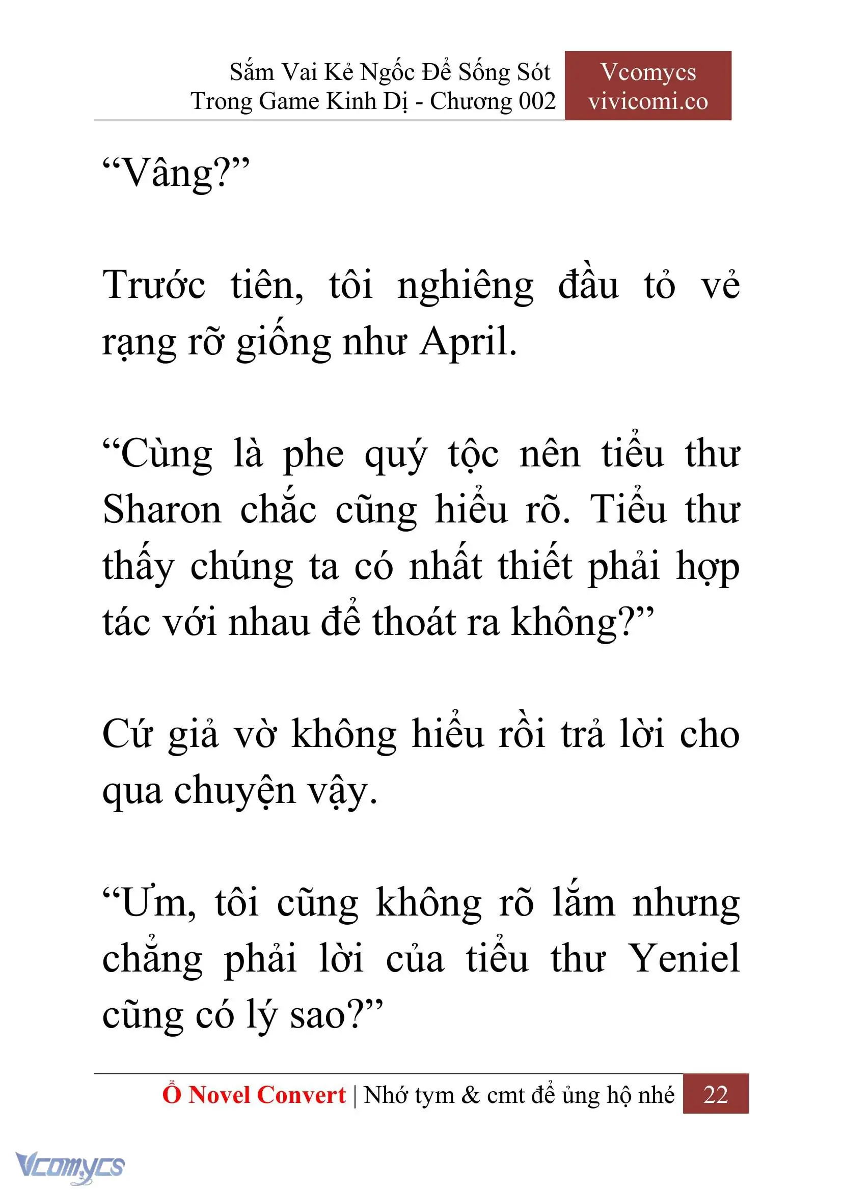 [Novel] Sắm Vai Kẻ Ngốc Để Sống Sót Trong Game Kinh Dị Chapter 2 - Trang 26