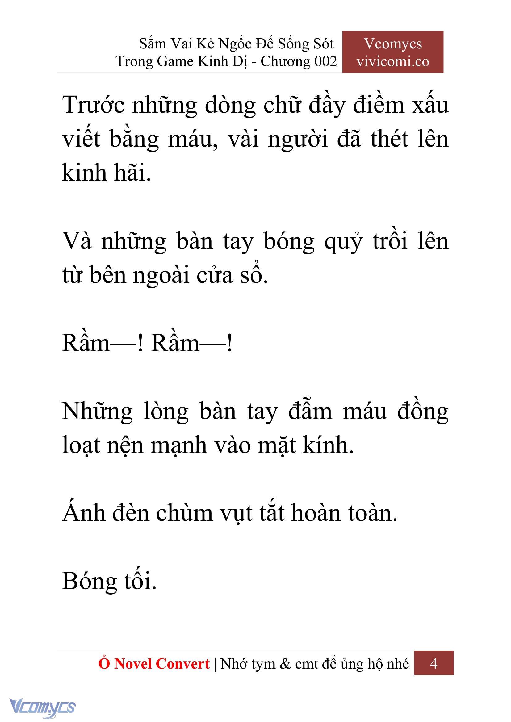 [Novel] Sắm Vai Kẻ Ngốc Để Sống Sót Trong Game Kinh Dị Chapter 2 - Trang 8