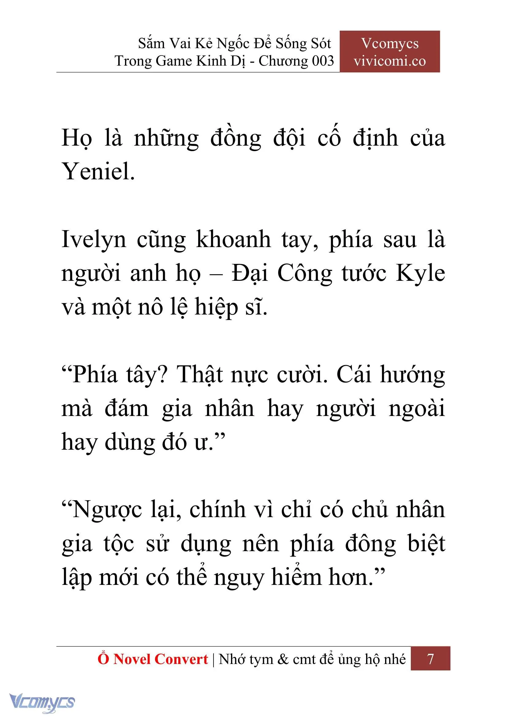 [Novel] Sắm Vai Kẻ Ngốc Để Sống Sót Trong Game Kinh Dị Chapter 3 - Trang 11