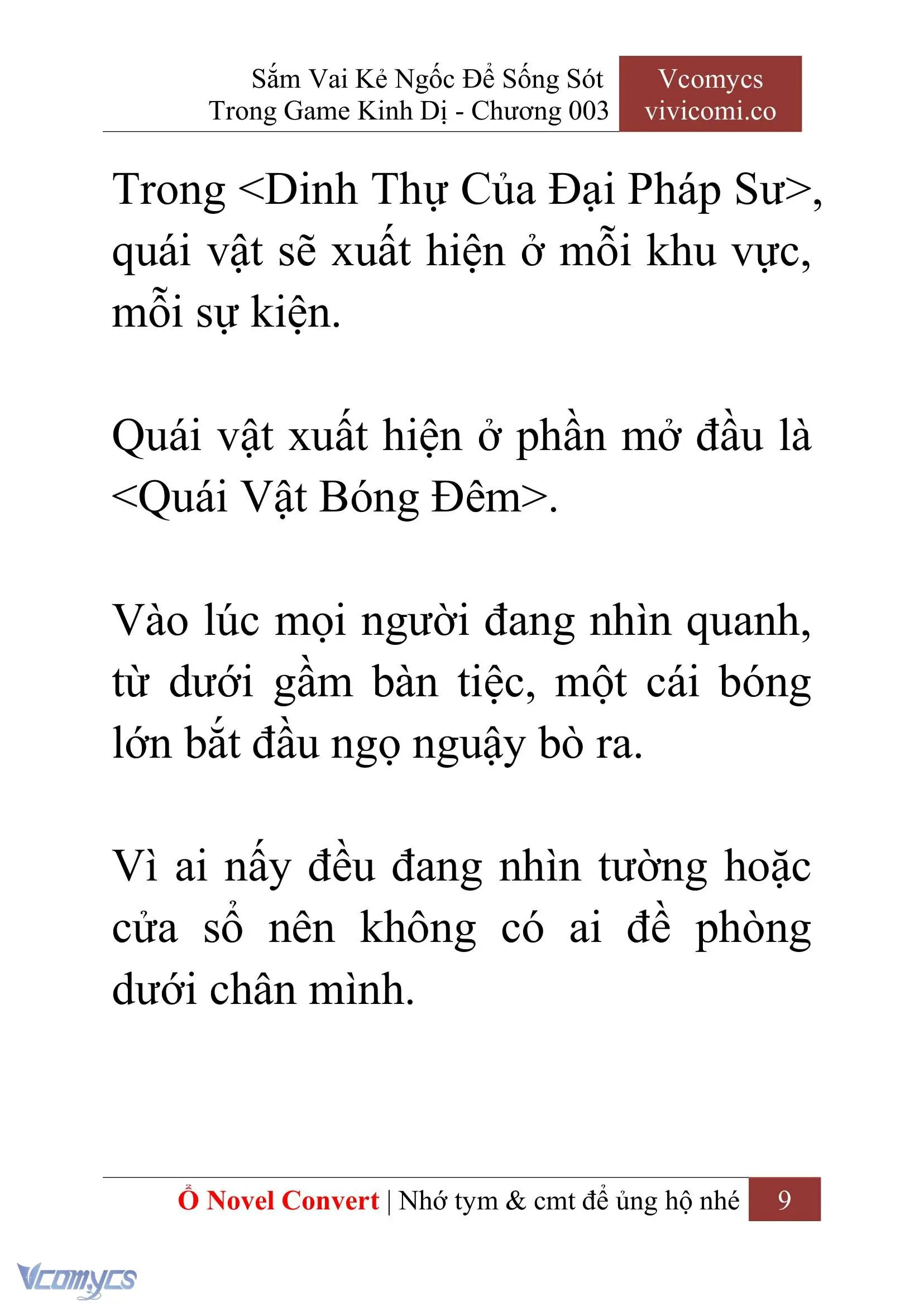 [Novel] Sắm Vai Kẻ Ngốc Để Sống Sót Trong Game Kinh Dị Chapter 3 - Trang 13