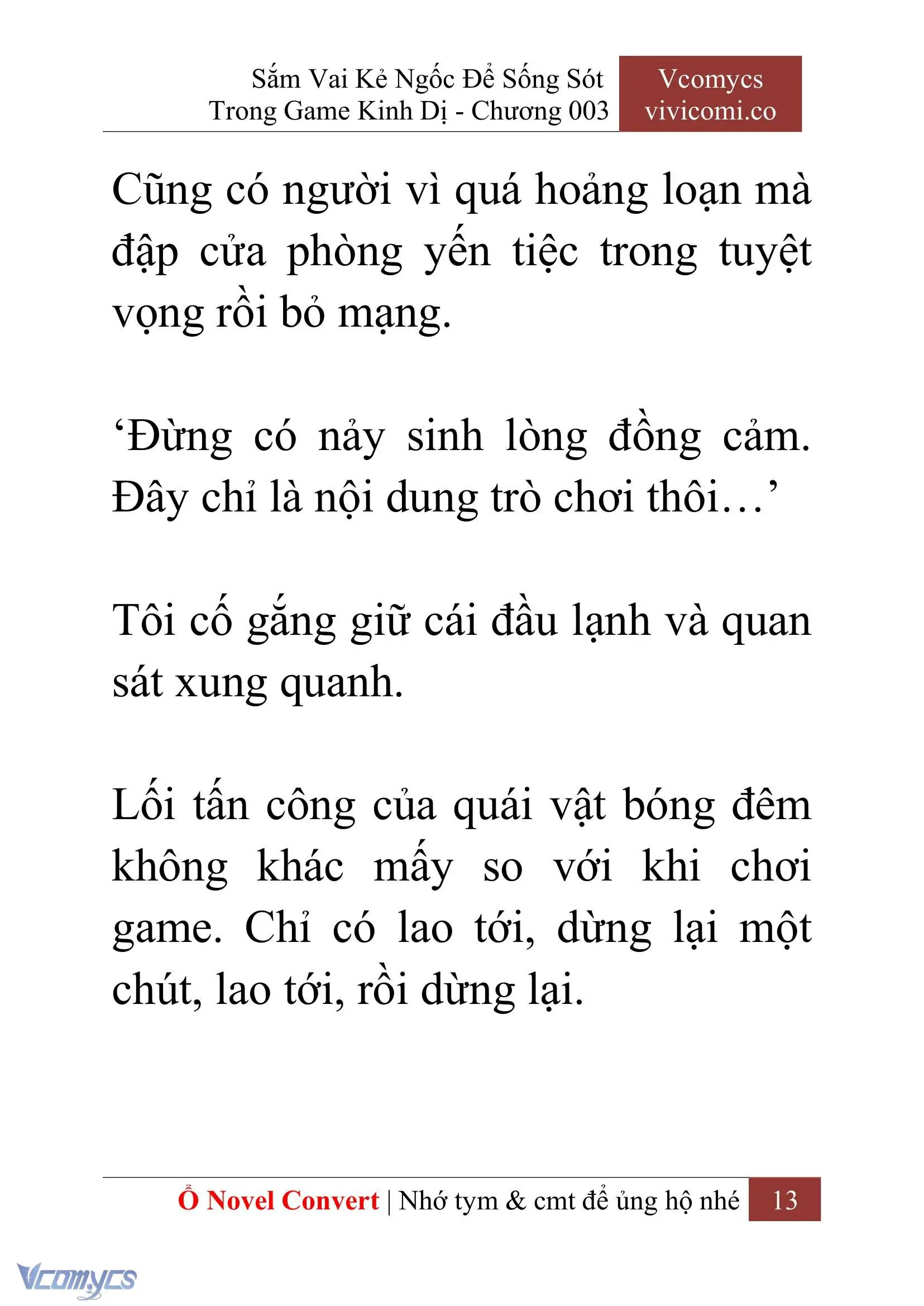 [Novel] Sắm Vai Kẻ Ngốc Để Sống Sót Trong Game Kinh Dị Chapter 3 - Trang 17