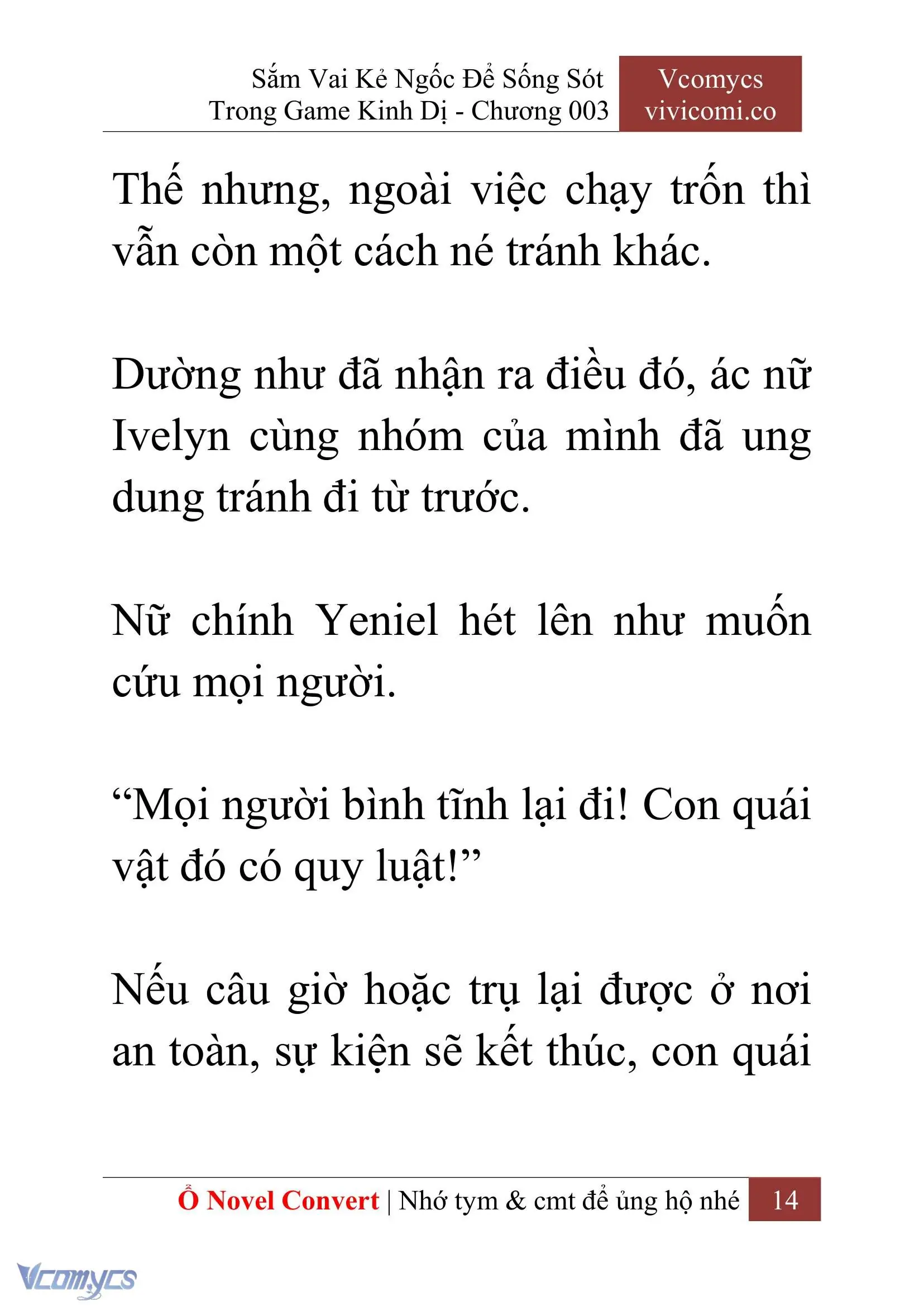 [Novel] Sắm Vai Kẻ Ngốc Để Sống Sót Trong Game Kinh Dị Chapter 3 - Trang 18