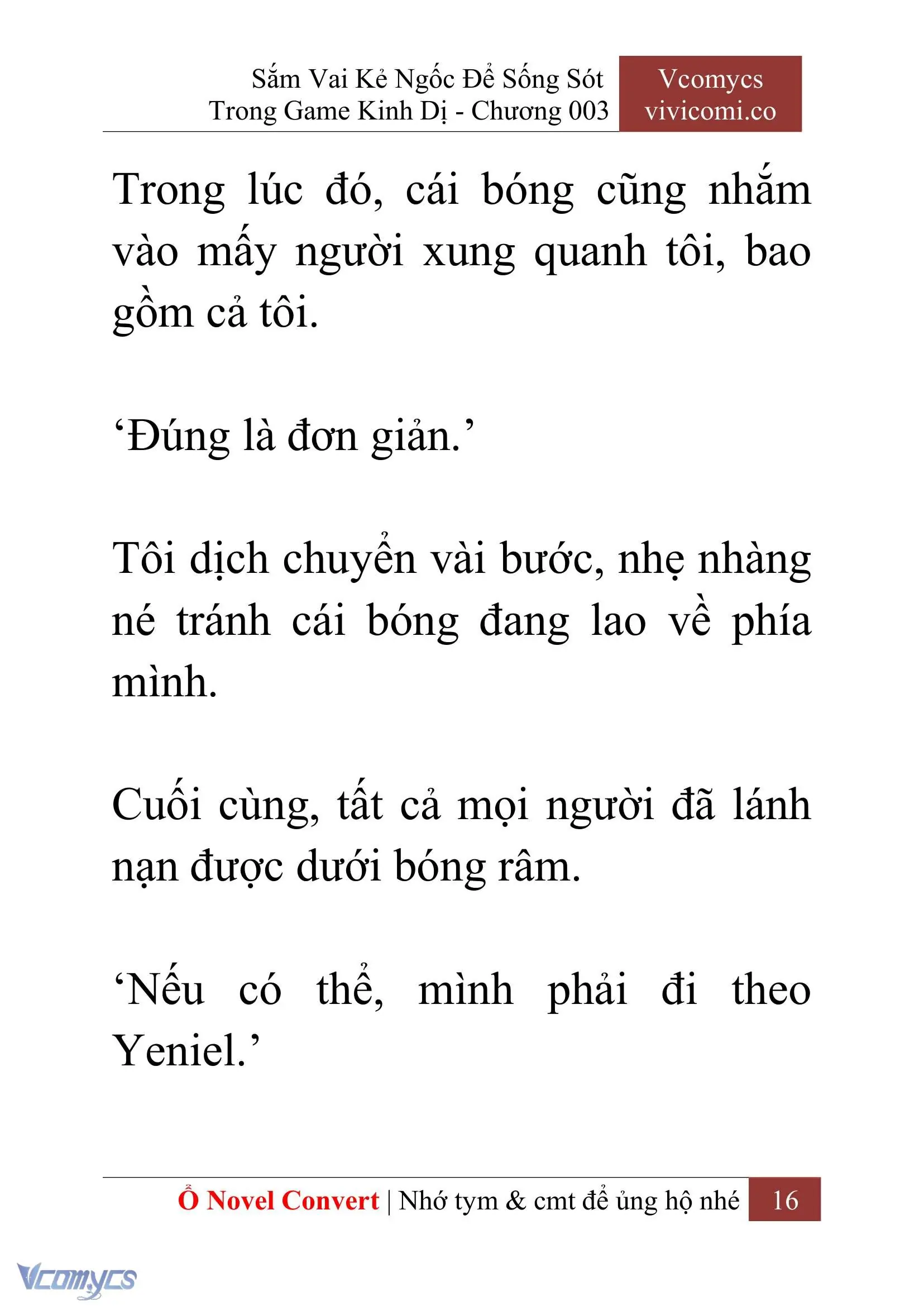 [Novel] Sắm Vai Kẻ Ngốc Để Sống Sót Trong Game Kinh Dị Chapter 3 - Trang 20