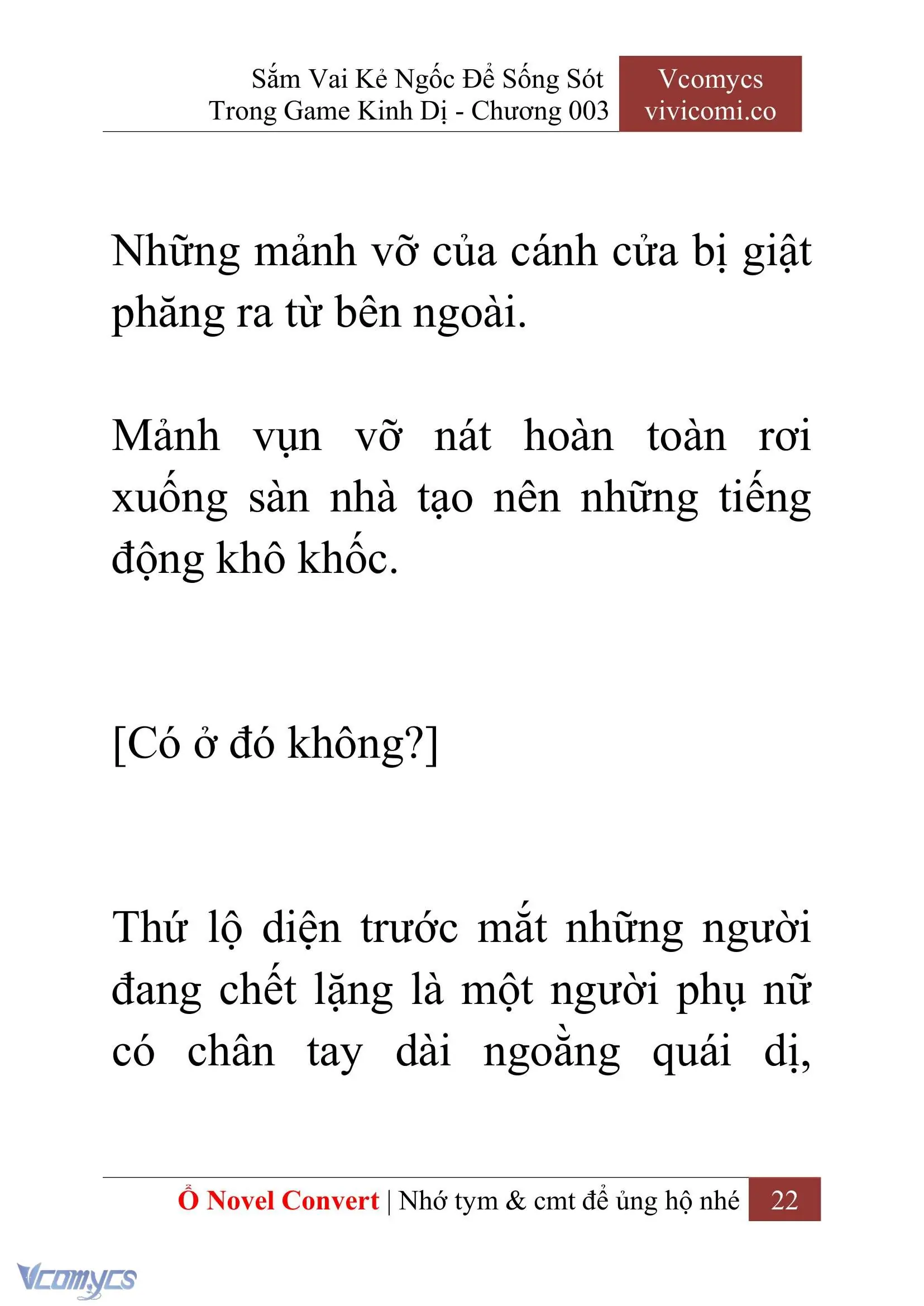 [Novel] Sắm Vai Kẻ Ngốc Để Sống Sót Trong Game Kinh Dị Chapter 3 - Trang 26