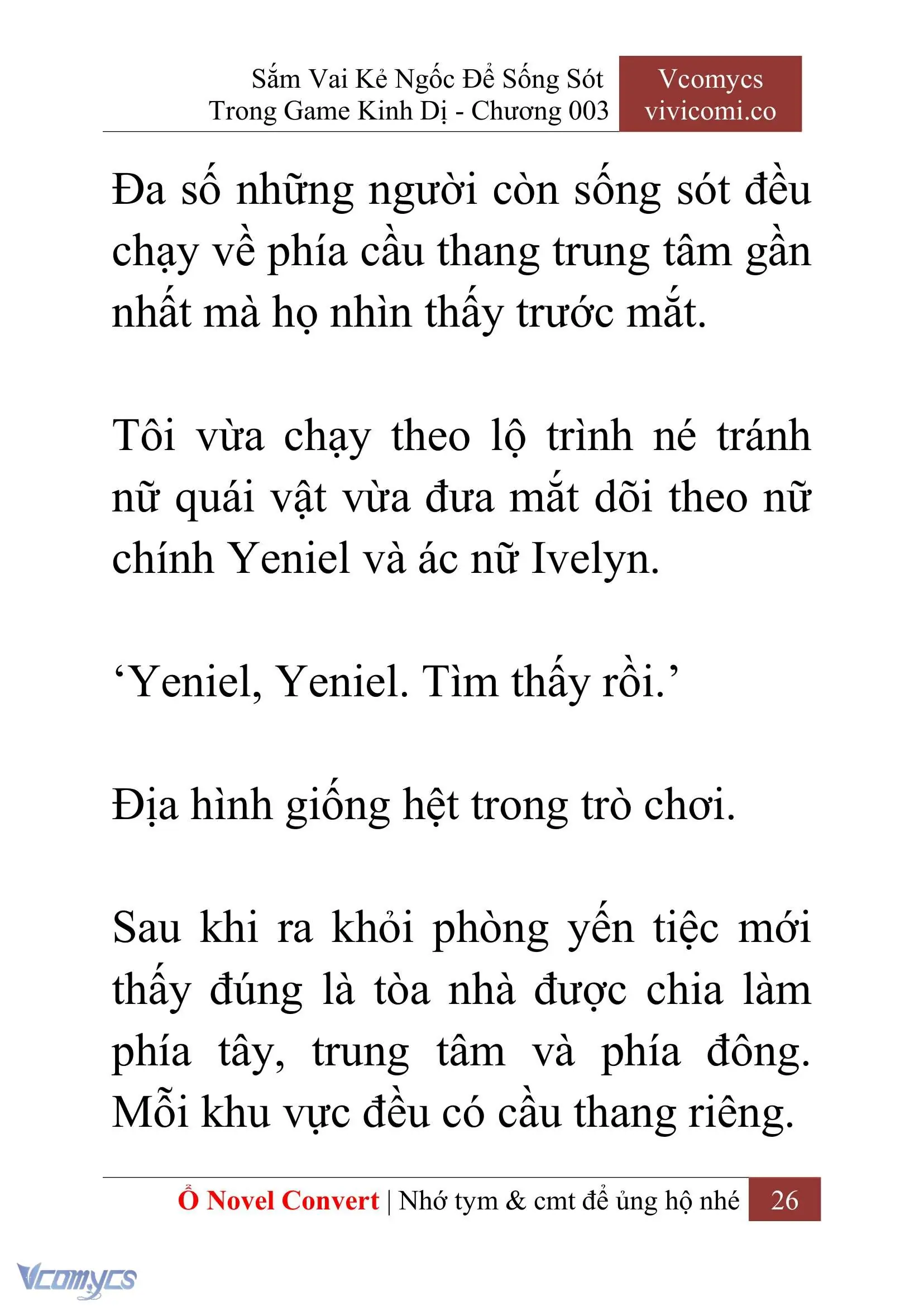 [Novel] Sắm Vai Kẻ Ngốc Để Sống Sót Trong Game Kinh Dị Chapter 3 - Trang 30
