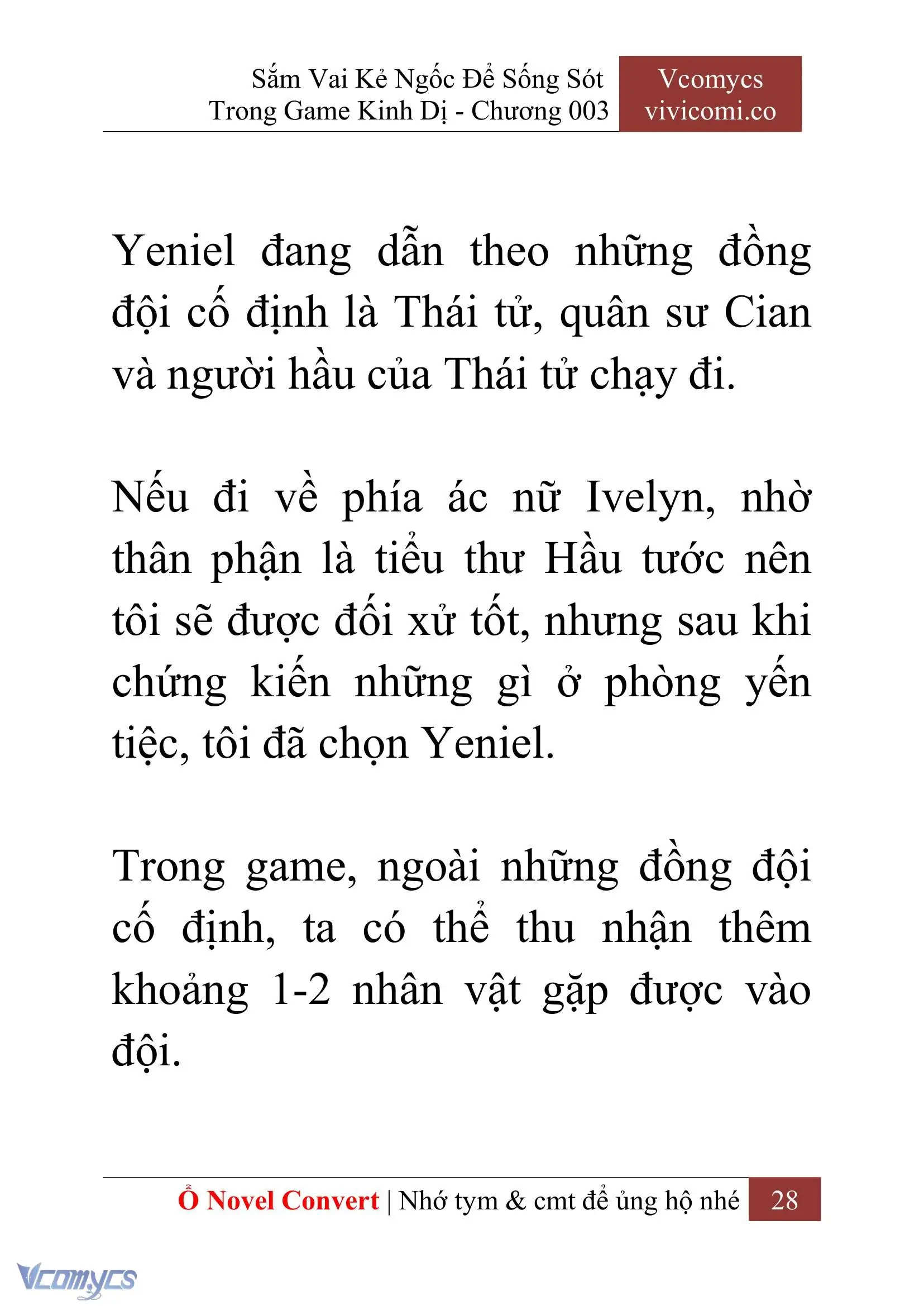 [Novel] Sắm Vai Kẻ Ngốc Để Sống Sót Trong Game Kinh Dị Chapter 3 - Trang 32