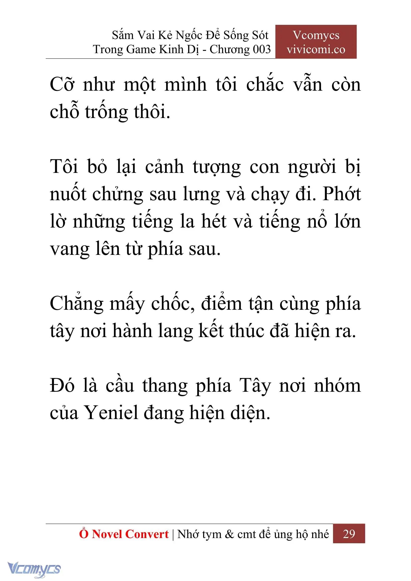 [Novel] Sắm Vai Kẻ Ngốc Để Sống Sót Trong Game Kinh Dị Chapter 3 - Trang 33