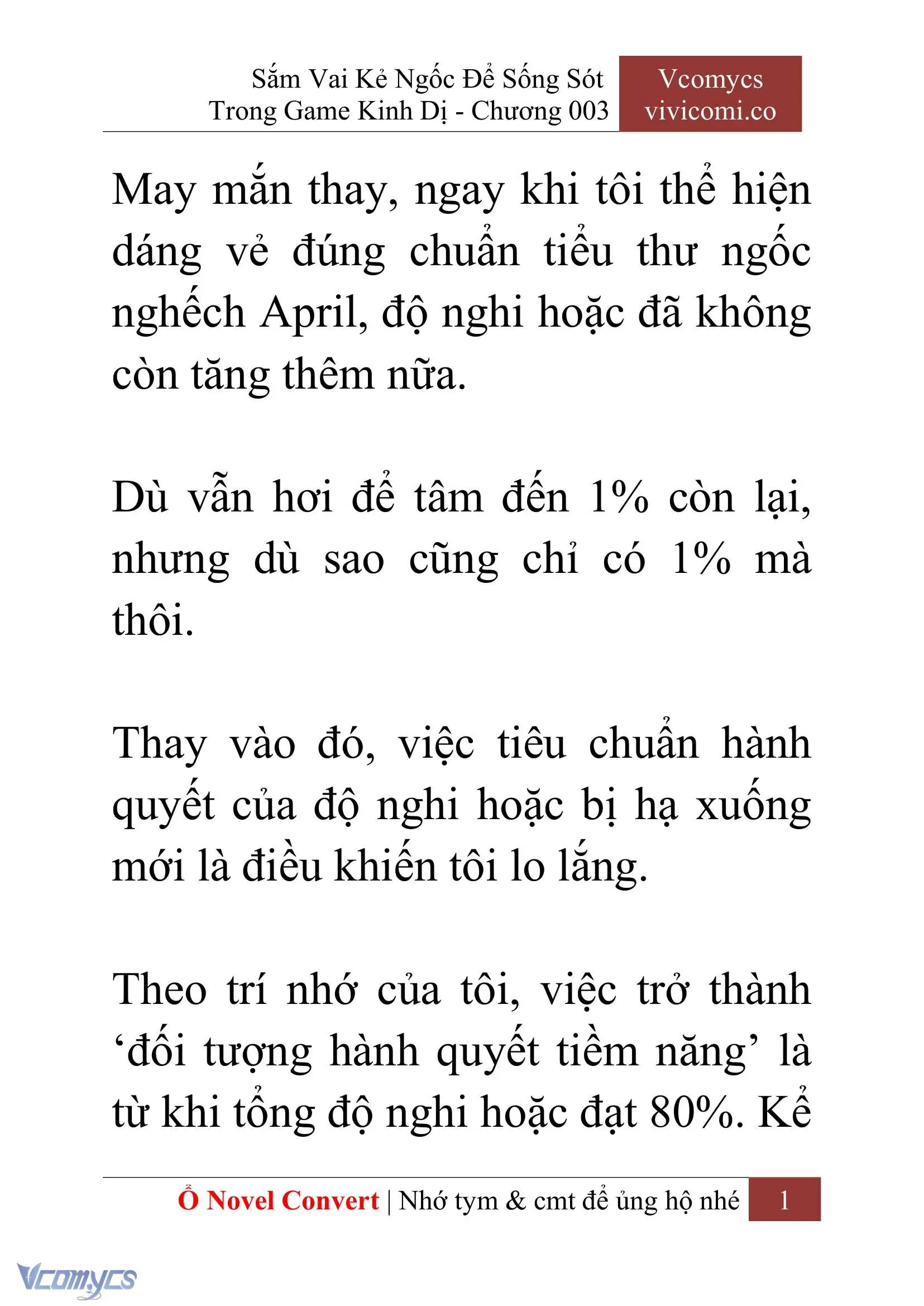 [Novel] Sắm Vai Kẻ Ngốc Để Sống Sót Trong Game Kinh Dị Chapter 3 - Trang 5