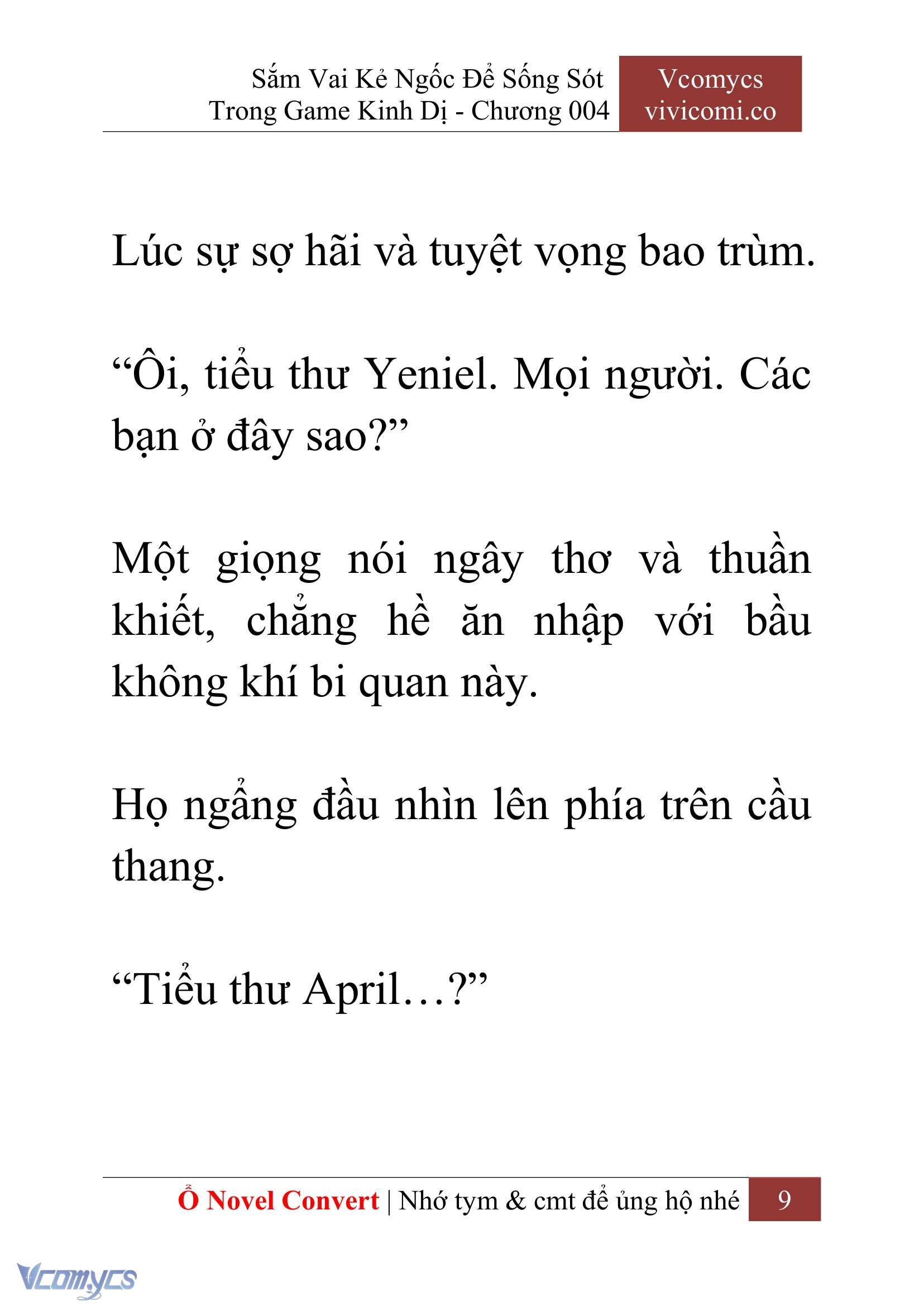 [Novel] Sắm Vai Kẻ Ngốc Để Sống Sót Trong Game Kinh Dị Chapter 4 - Trang 13