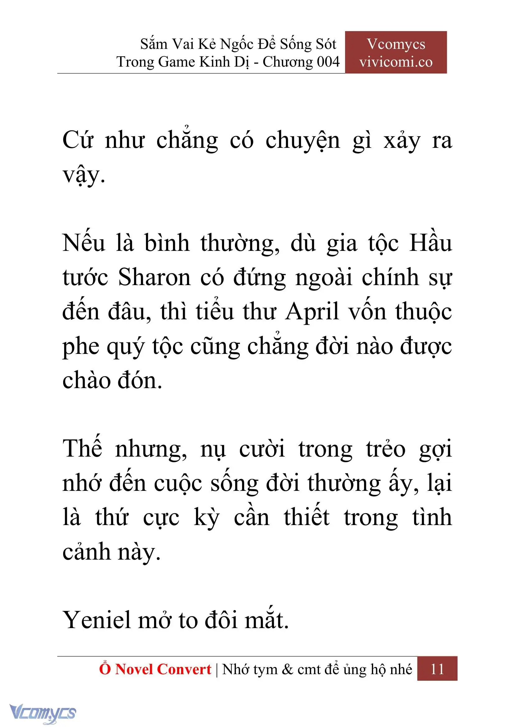 [Novel] Sắm Vai Kẻ Ngốc Để Sống Sót Trong Game Kinh Dị Chapter 4 - Trang 15