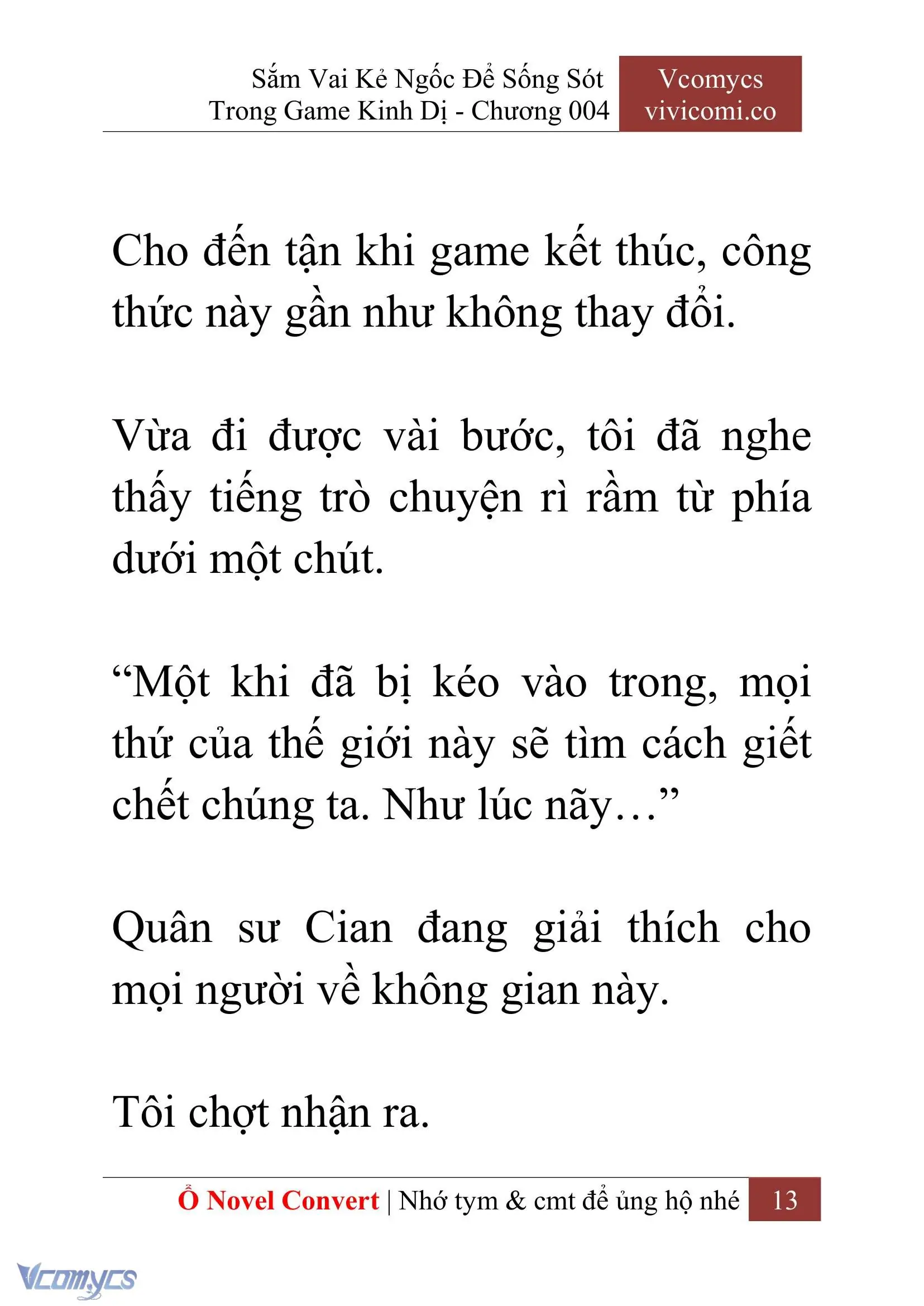 [Novel] Sắm Vai Kẻ Ngốc Để Sống Sót Trong Game Kinh Dị Chapter 4 - Trang 17