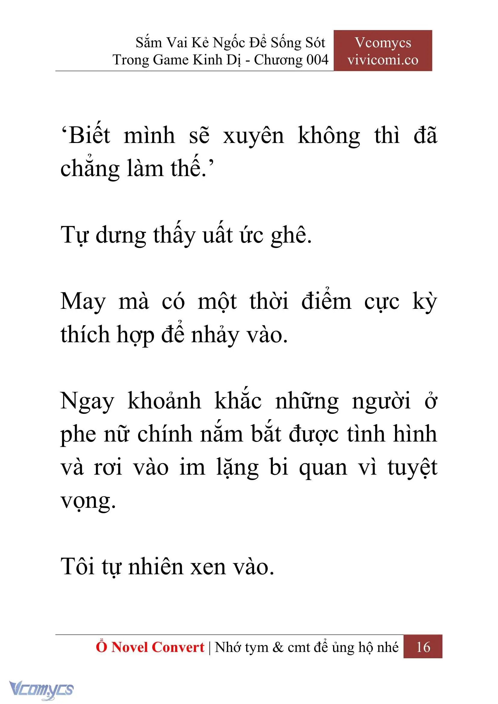 [Novel] Sắm Vai Kẻ Ngốc Để Sống Sót Trong Game Kinh Dị Chapter 4 - Trang 20