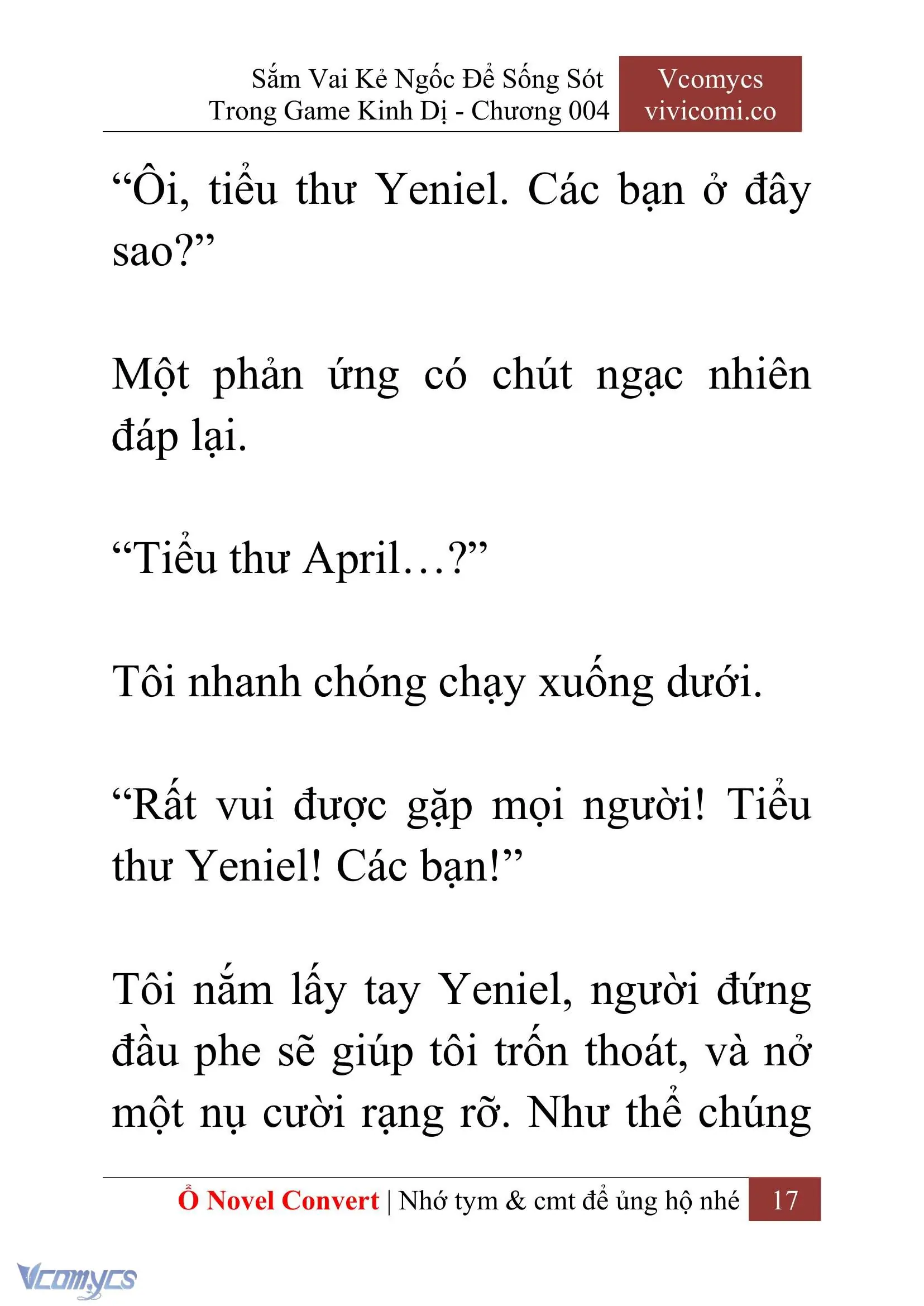 [Novel] Sắm Vai Kẻ Ngốc Để Sống Sót Trong Game Kinh Dị Chapter 4 - Trang 21