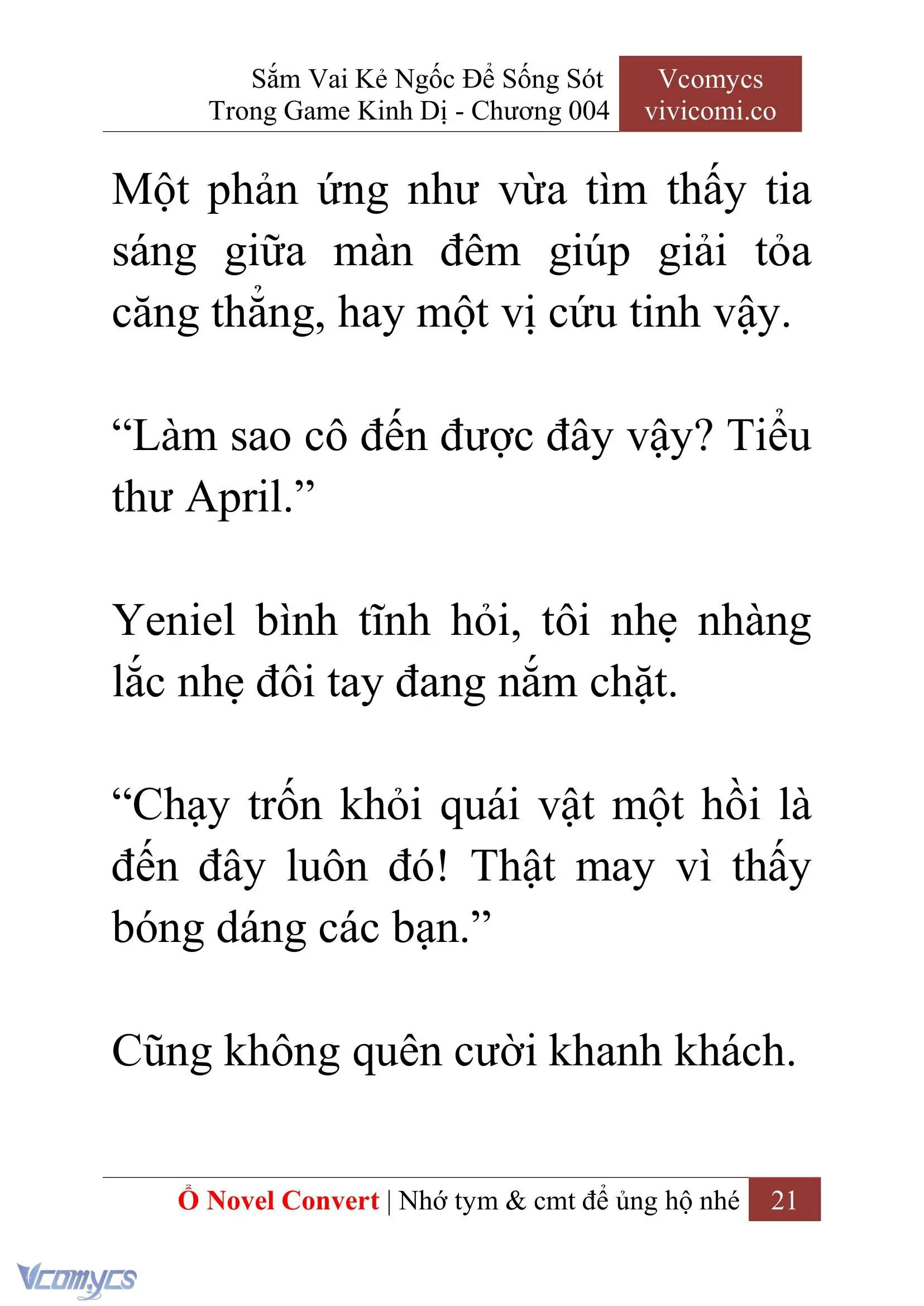 [Novel] Sắm Vai Kẻ Ngốc Để Sống Sót Trong Game Kinh Dị Chapter 4 - Trang 25