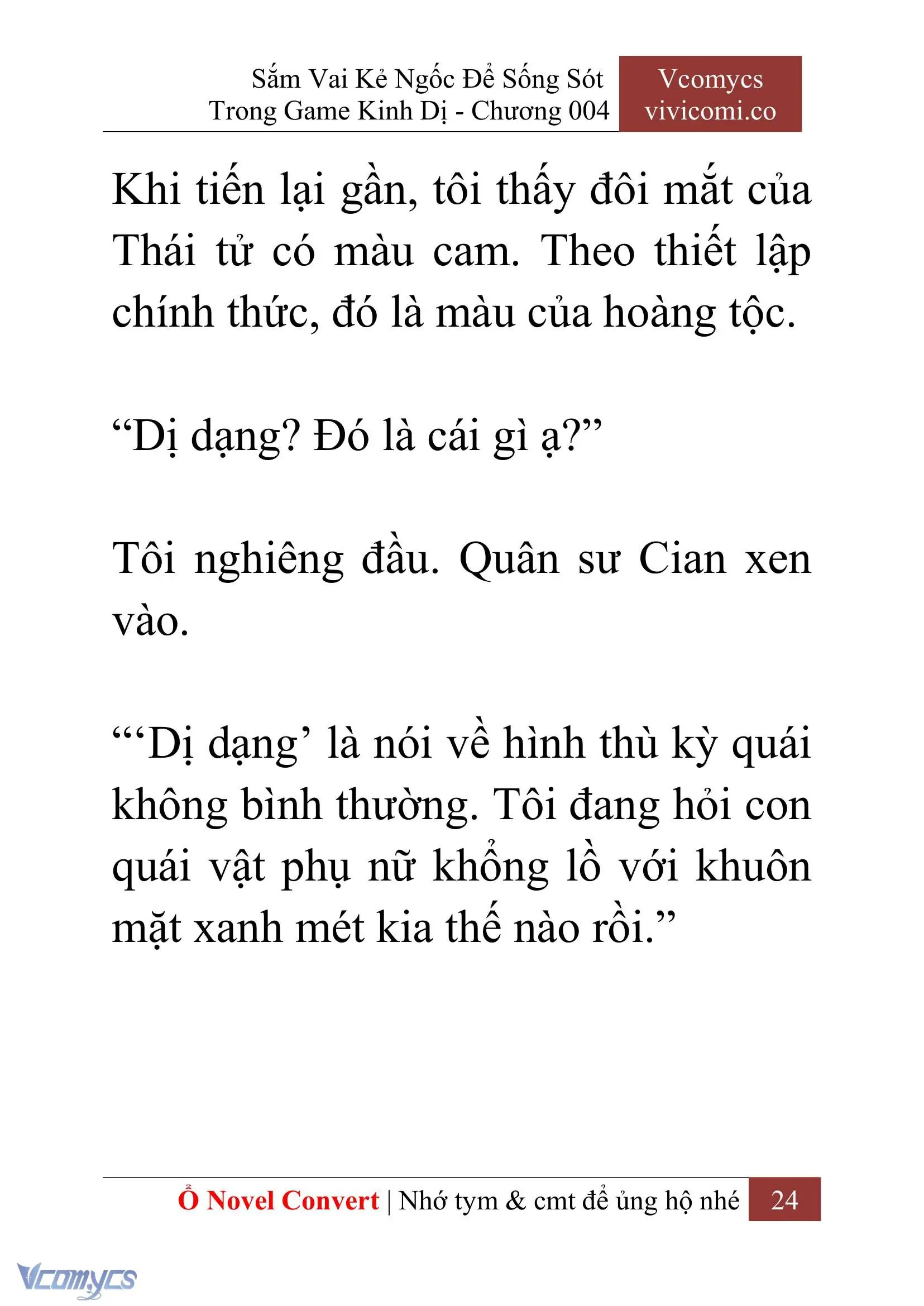 [Novel] Sắm Vai Kẻ Ngốc Để Sống Sót Trong Game Kinh Dị Chapter 4 - Trang 28