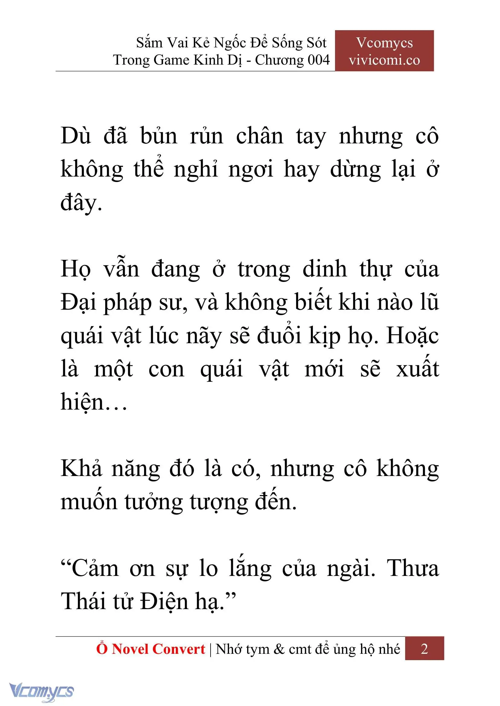 [Novel] Sắm Vai Kẻ Ngốc Để Sống Sót Trong Game Kinh Dị Chapter 4 - Trang 6