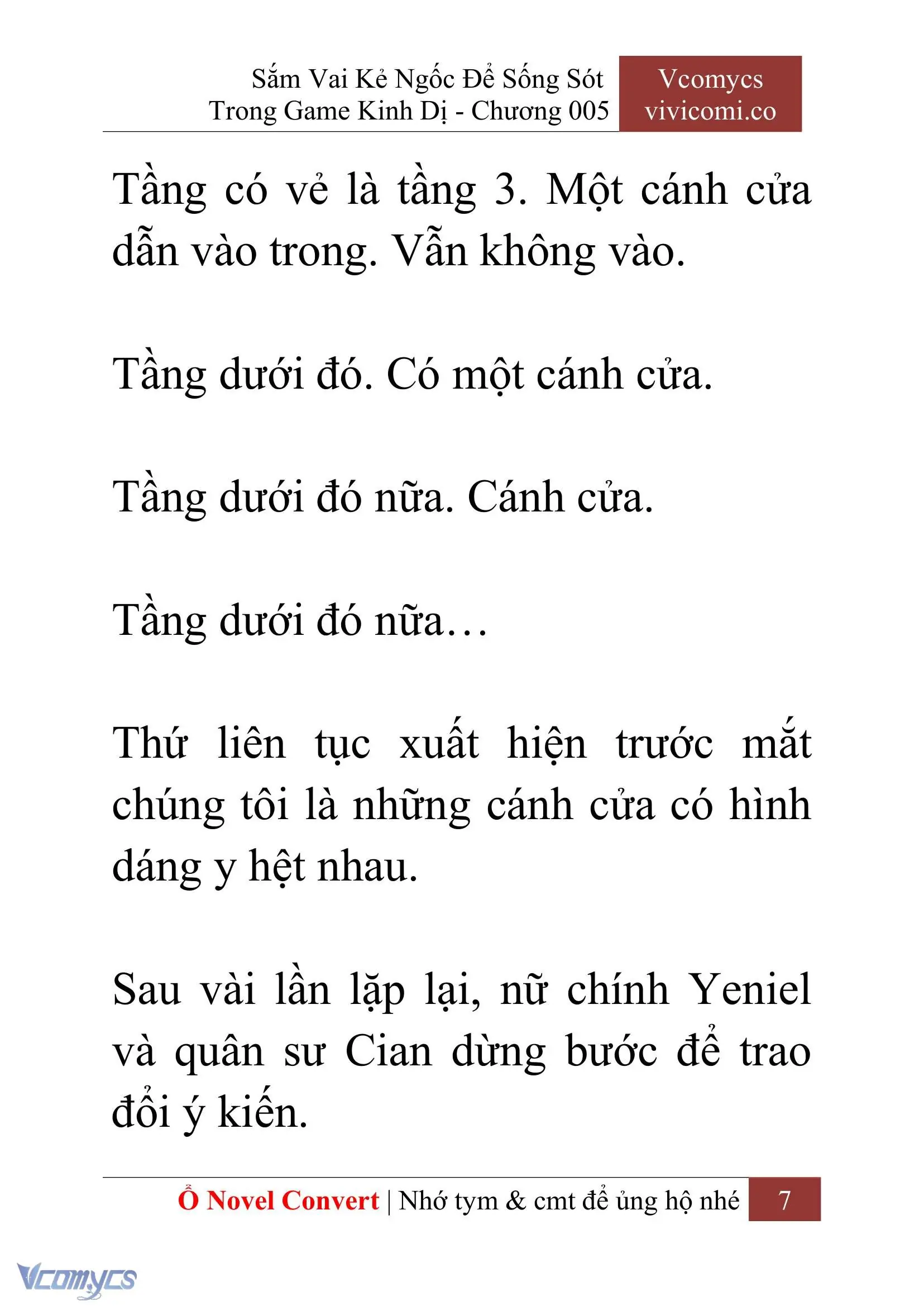 [Novel] Sắm Vai Kẻ Ngốc Để Sống Sót Trong Game Kinh Dị Chapter 5 - Trang 11