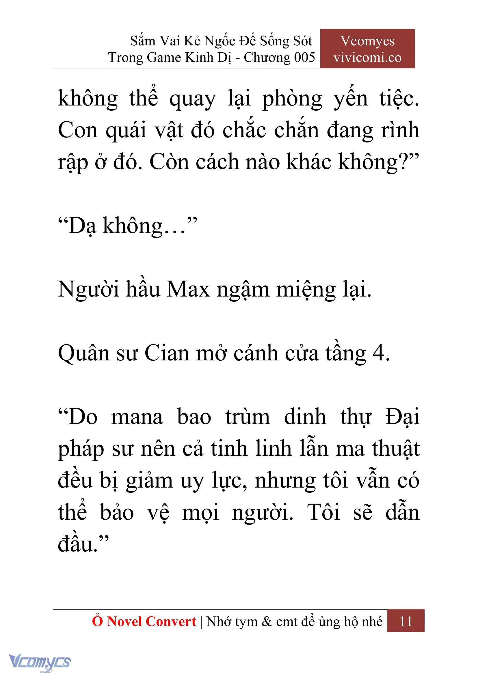 [Novel] Sắm Vai Kẻ Ngốc Để Sống Sót Trong Game Kinh Dị Chapter 5 - Trang 15