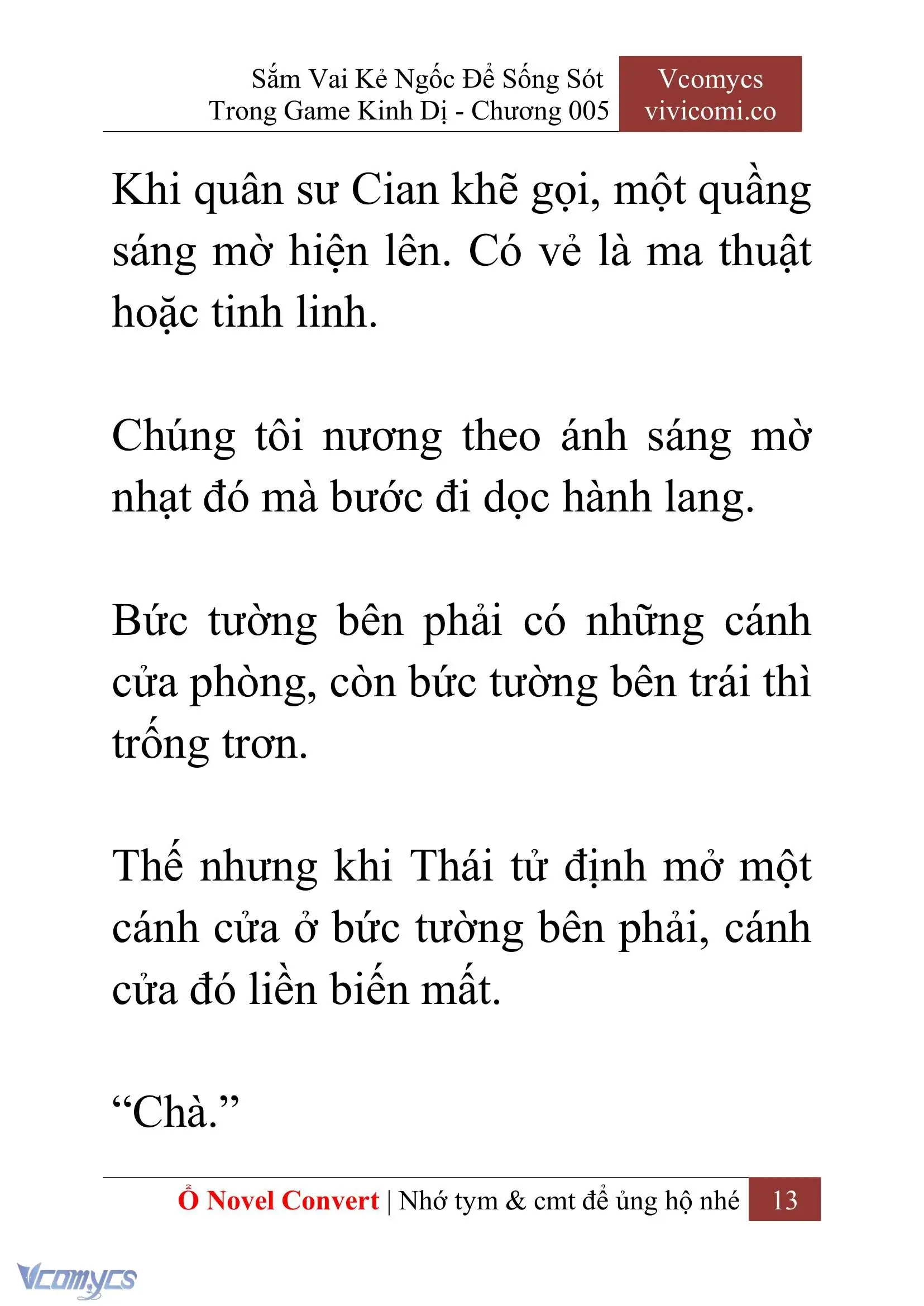 [Novel] Sắm Vai Kẻ Ngốc Để Sống Sót Trong Game Kinh Dị Chapter 5 - Trang 17