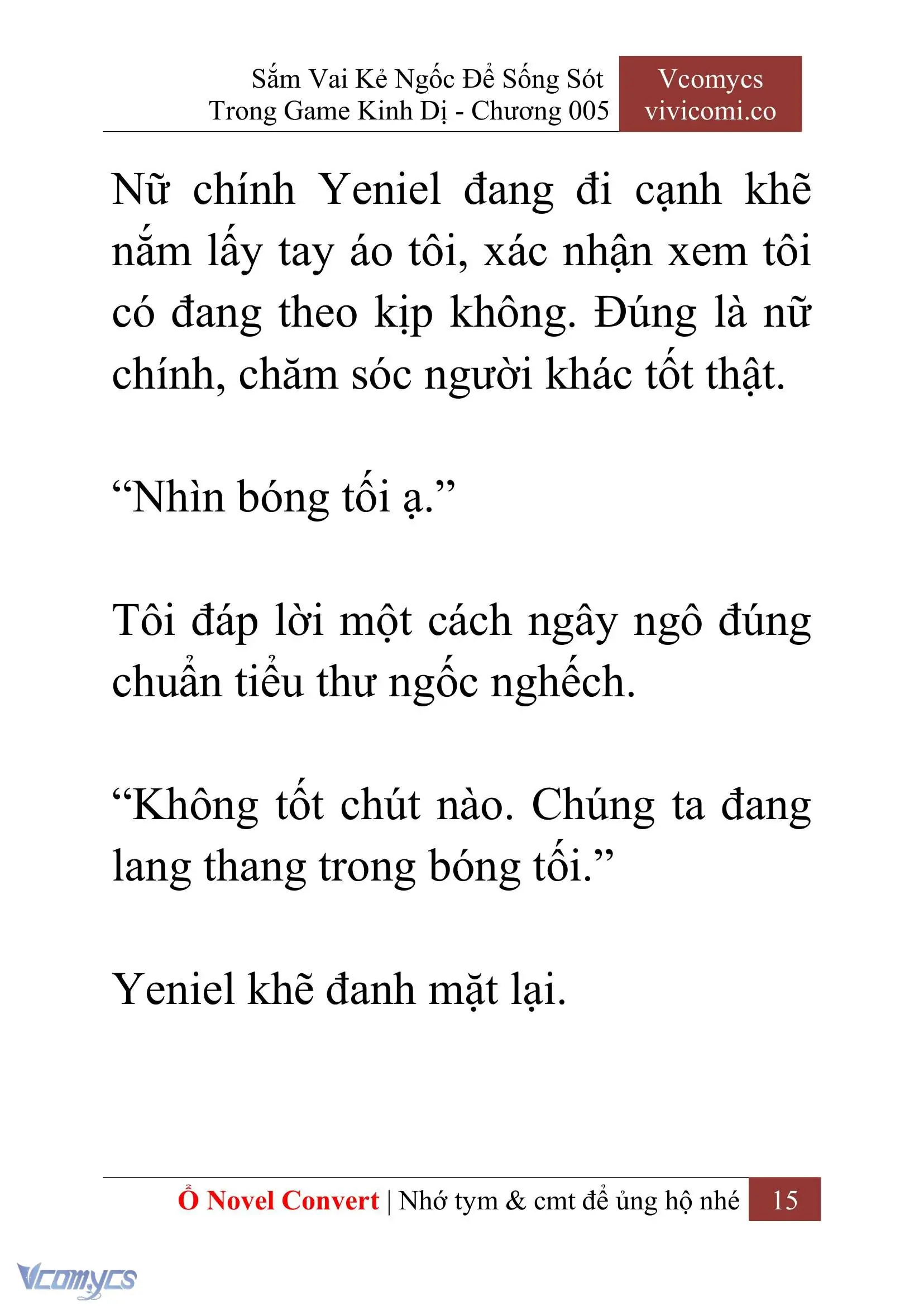 [Novel] Sắm Vai Kẻ Ngốc Để Sống Sót Trong Game Kinh Dị Chapter 5 - Trang 19