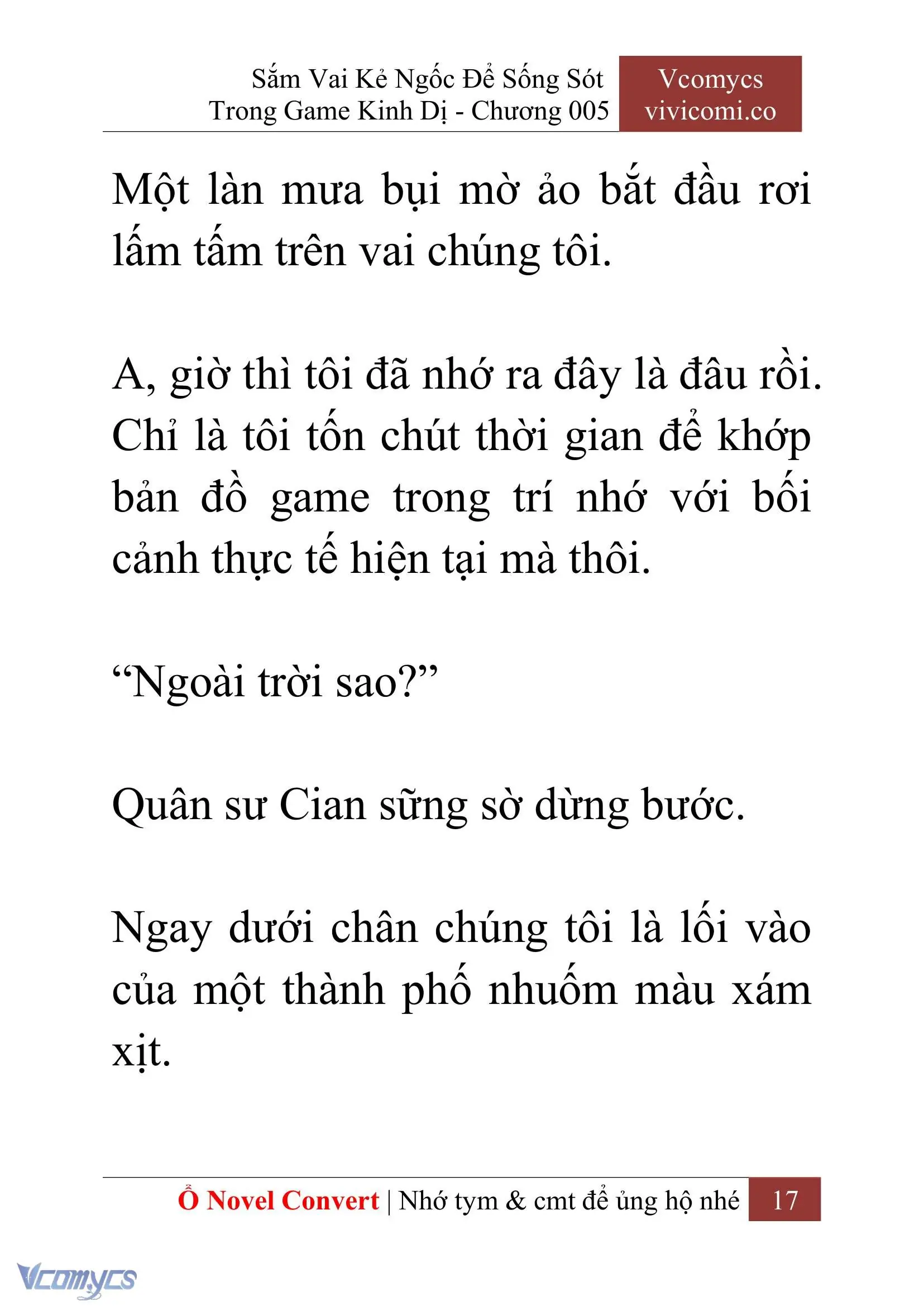 [Novel] Sắm Vai Kẻ Ngốc Để Sống Sót Trong Game Kinh Dị Chapter 5 - Trang 21