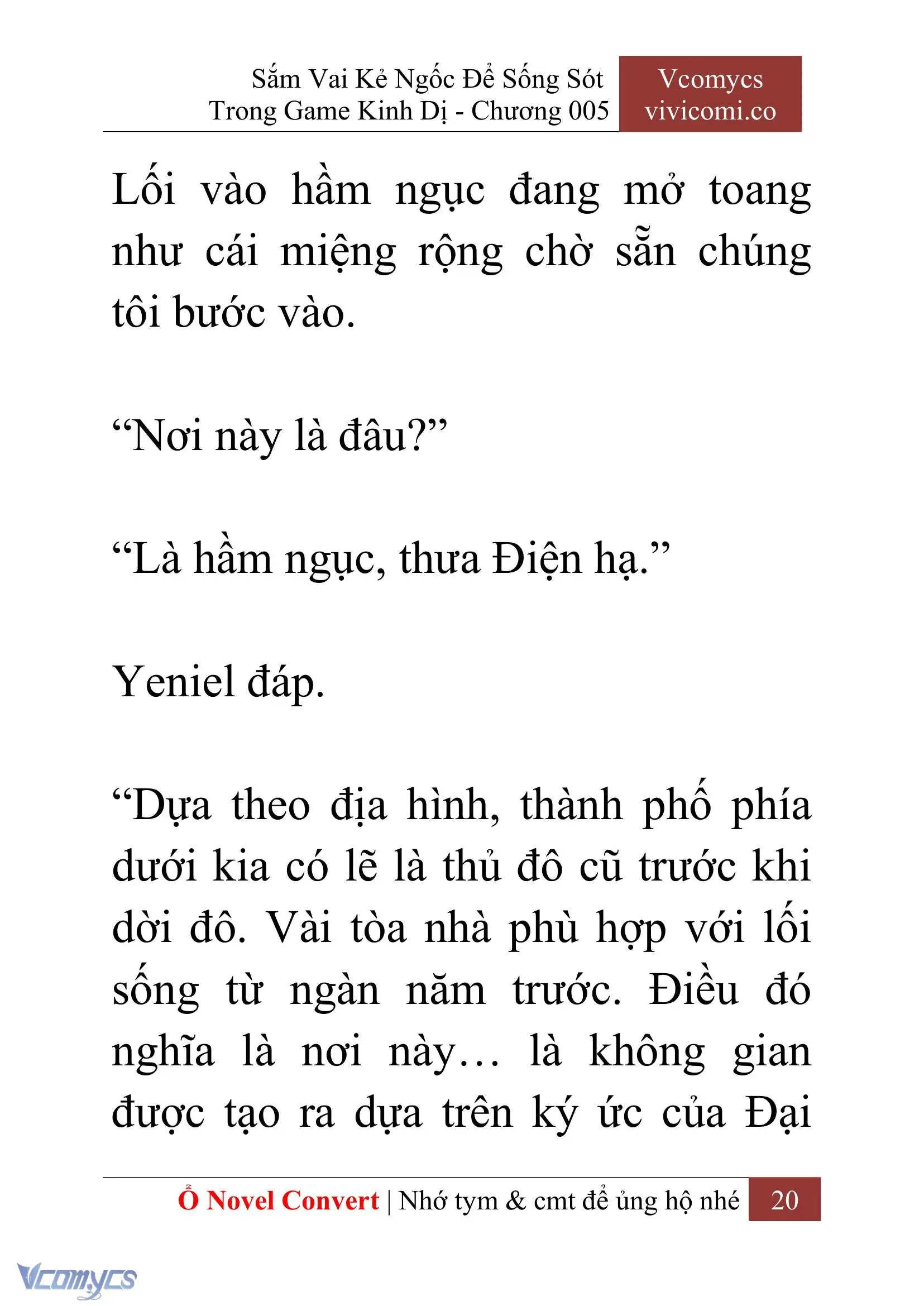 [Novel] Sắm Vai Kẻ Ngốc Để Sống Sót Trong Game Kinh Dị Chapter 5 - Trang 24