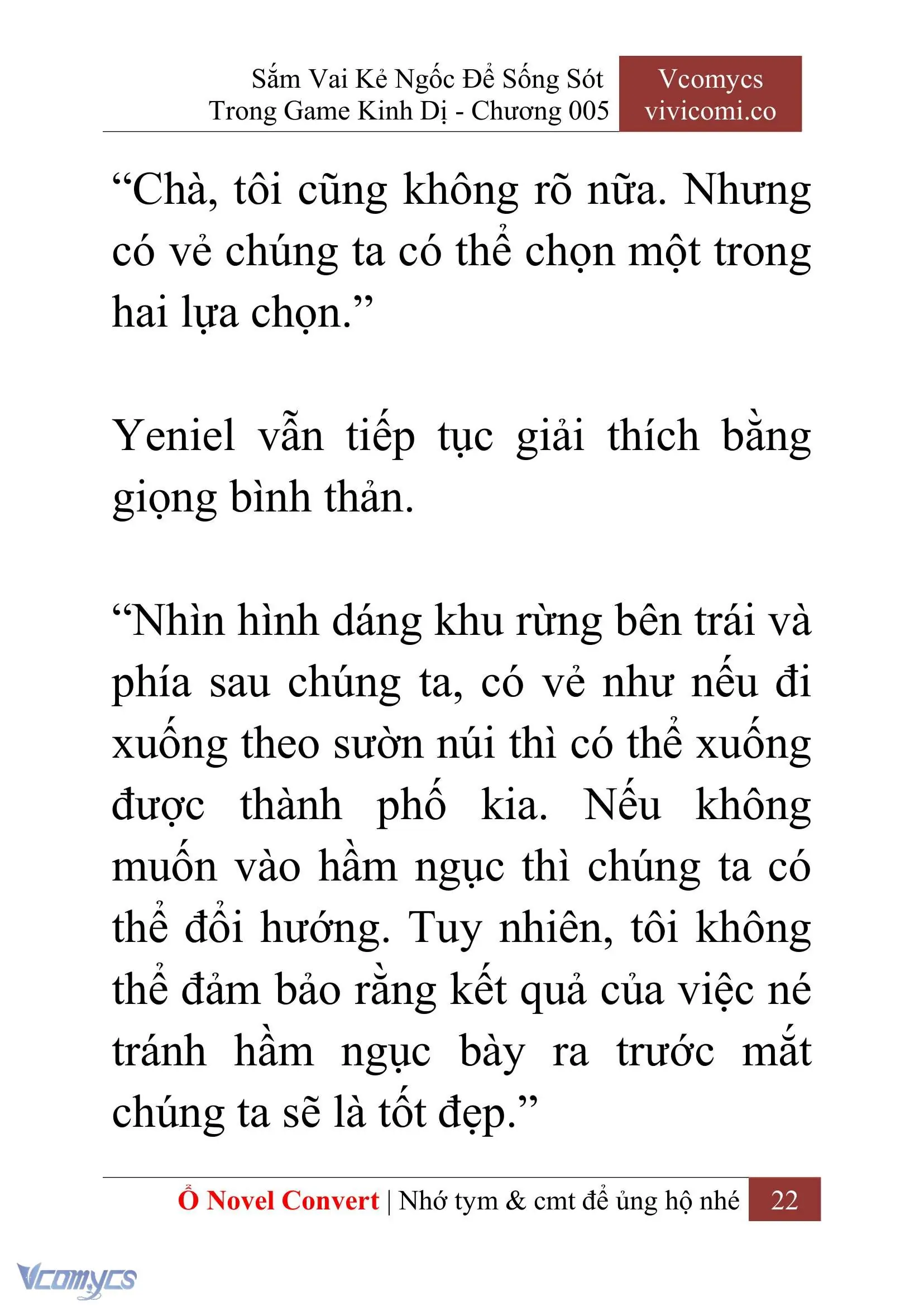 [Novel] Sắm Vai Kẻ Ngốc Để Sống Sót Trong Game Kinh Dị Chapter 5 - Trang 26
