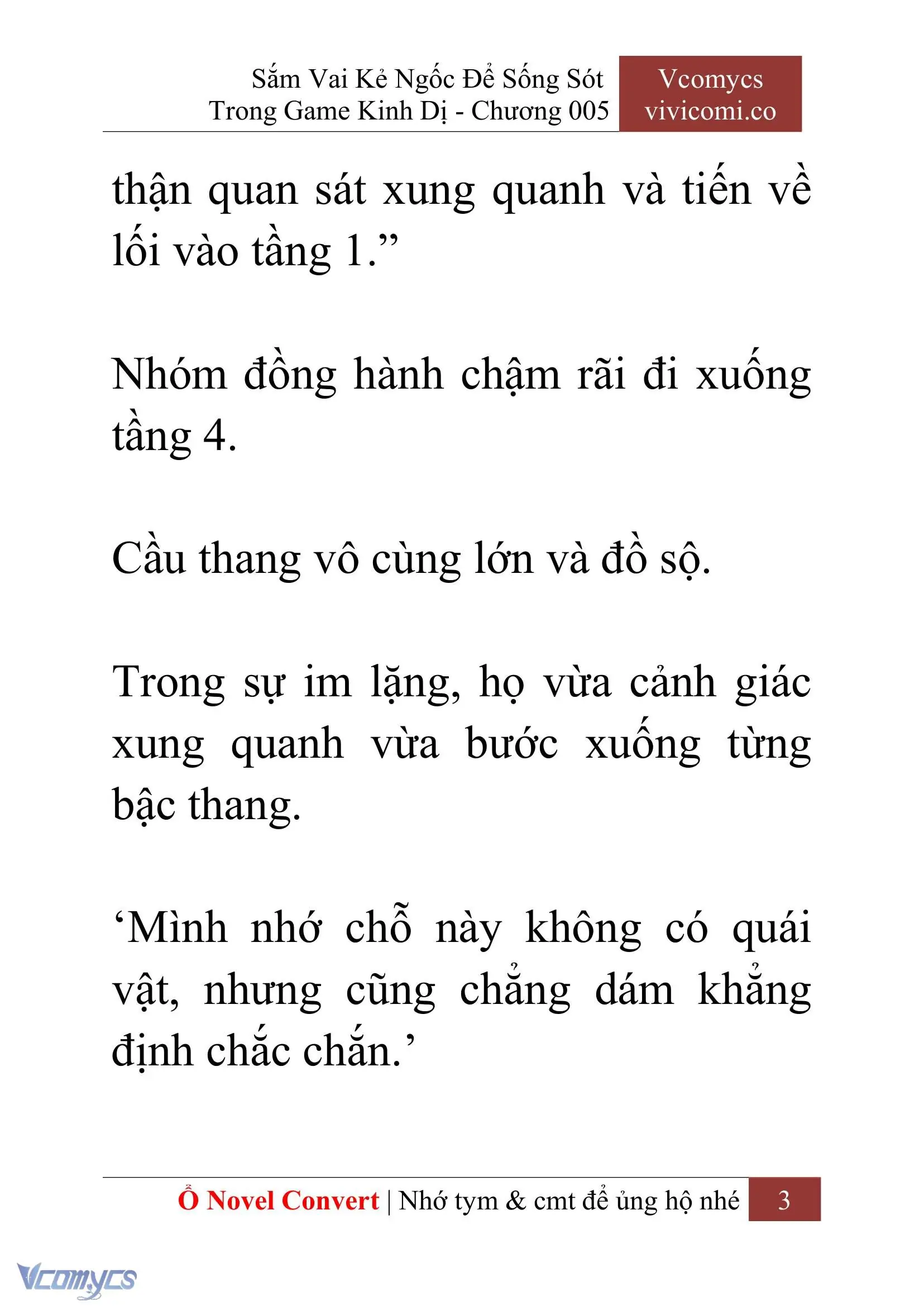 [Novel] Sắm Vai Kẻ Ngốc Để Sống Sót Trong Game Kinh Dị Chapter 5 - Trang 7