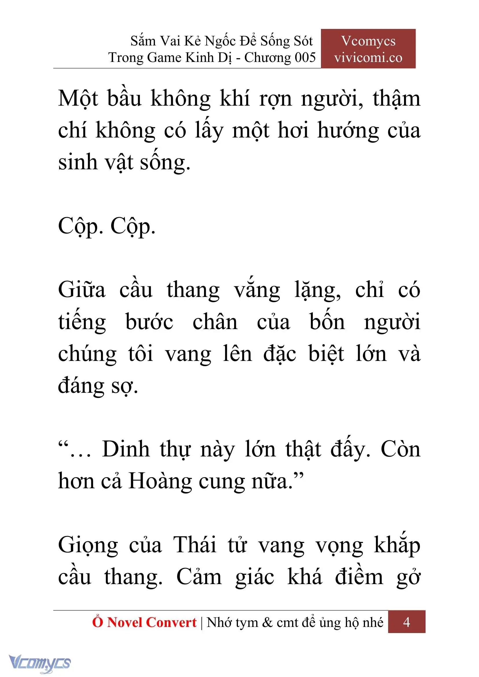 [Novel] Sắm Vai Kẻ Ngốc Để Sống Sót Trong Game Kinh Dị Chapter 5 - Trang 8