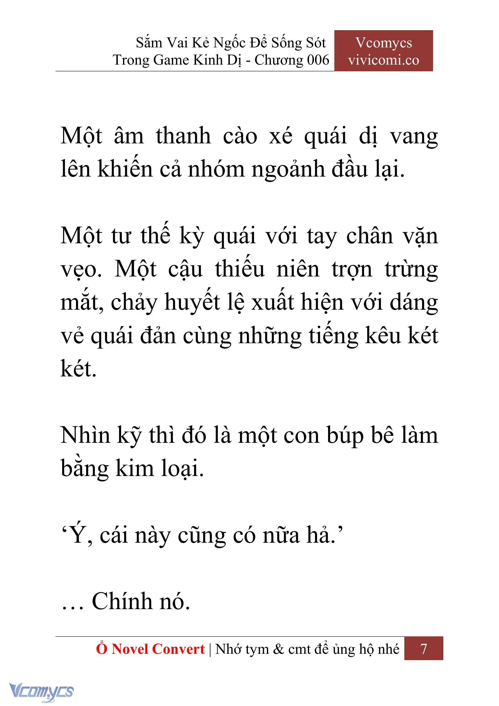 [Novel] Sắm Vai Kẻ Ngốc Để Sống Sót Trong Game Kinh Dị Chapter 6 - Trang 11