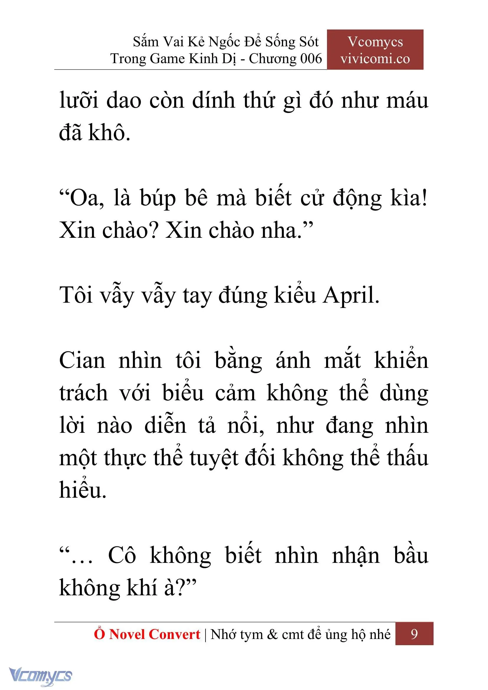 [Novel] Sắm Vai Kẻ Ngốc Để Sống Sót Trong Game Kinh Dị Chapter 6 - Trang 13
