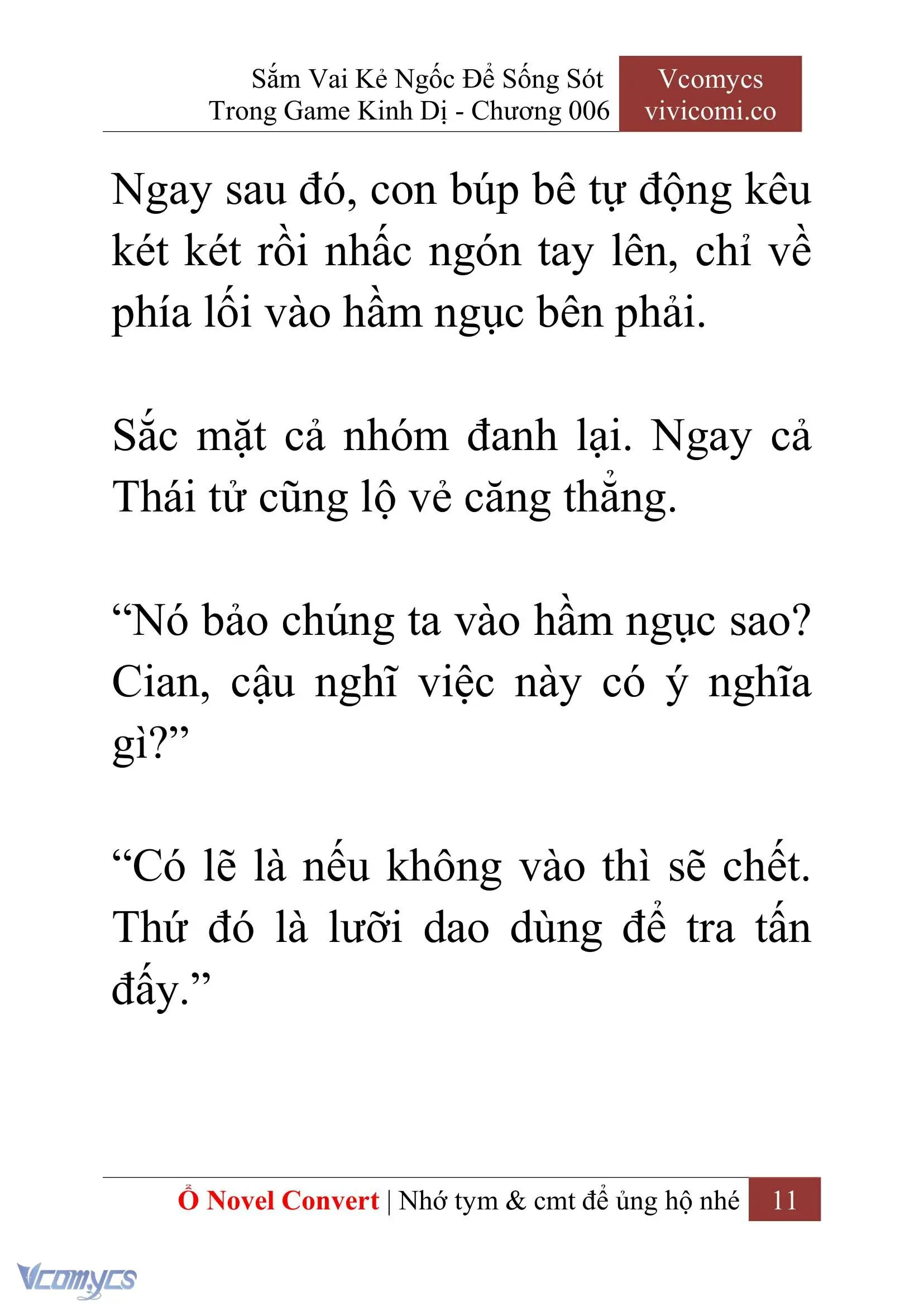 [Novel] Sắm Vai Kẻ Ngốc Để Sống Sót Trong Game Kinh Dị Chapter 6 - Trang 15