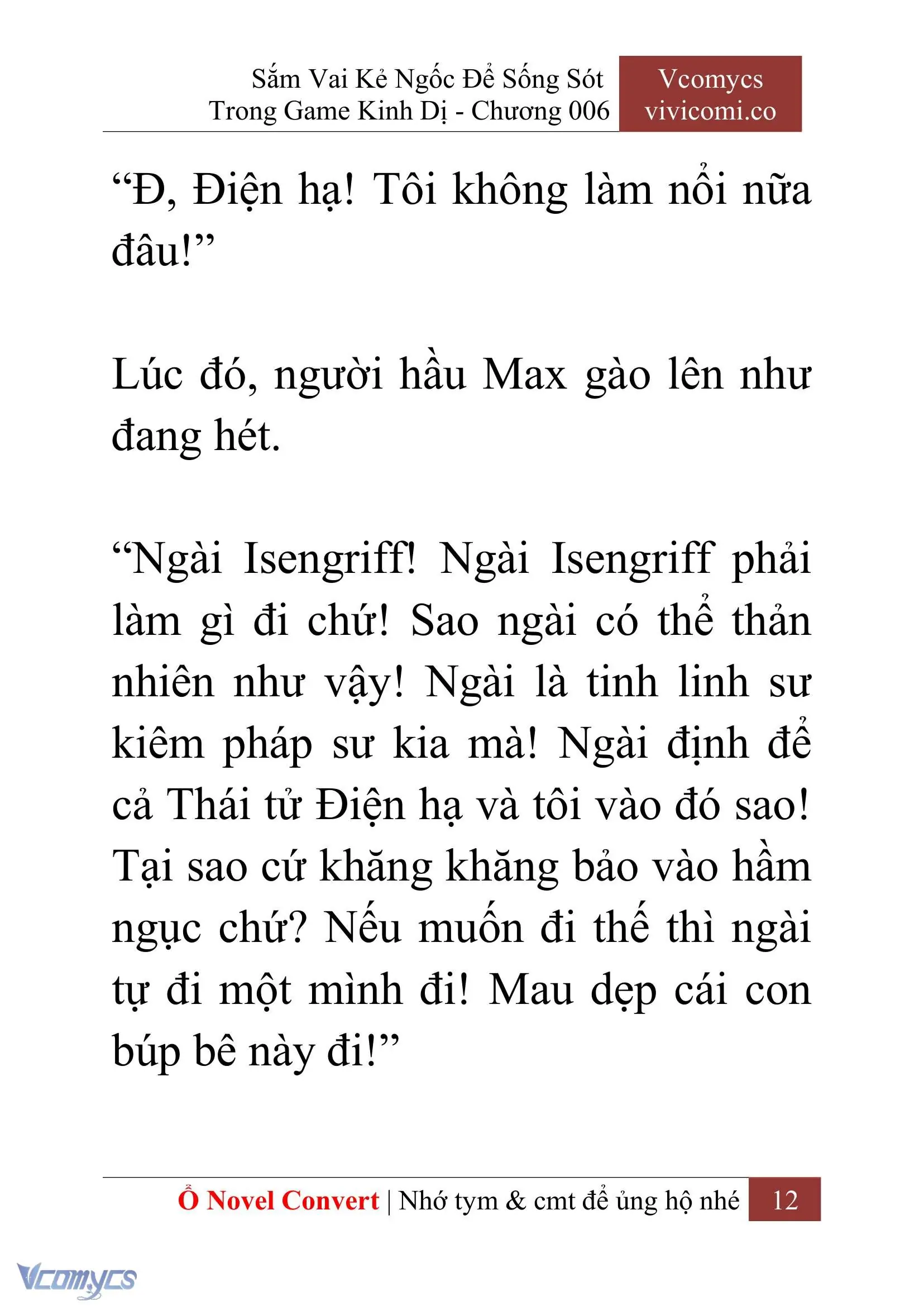 [Novel] Sắm Vai Kẻ Ngốc Để Sống Sót Trong Game Kinh Dị Chapter 6 - Trang 16