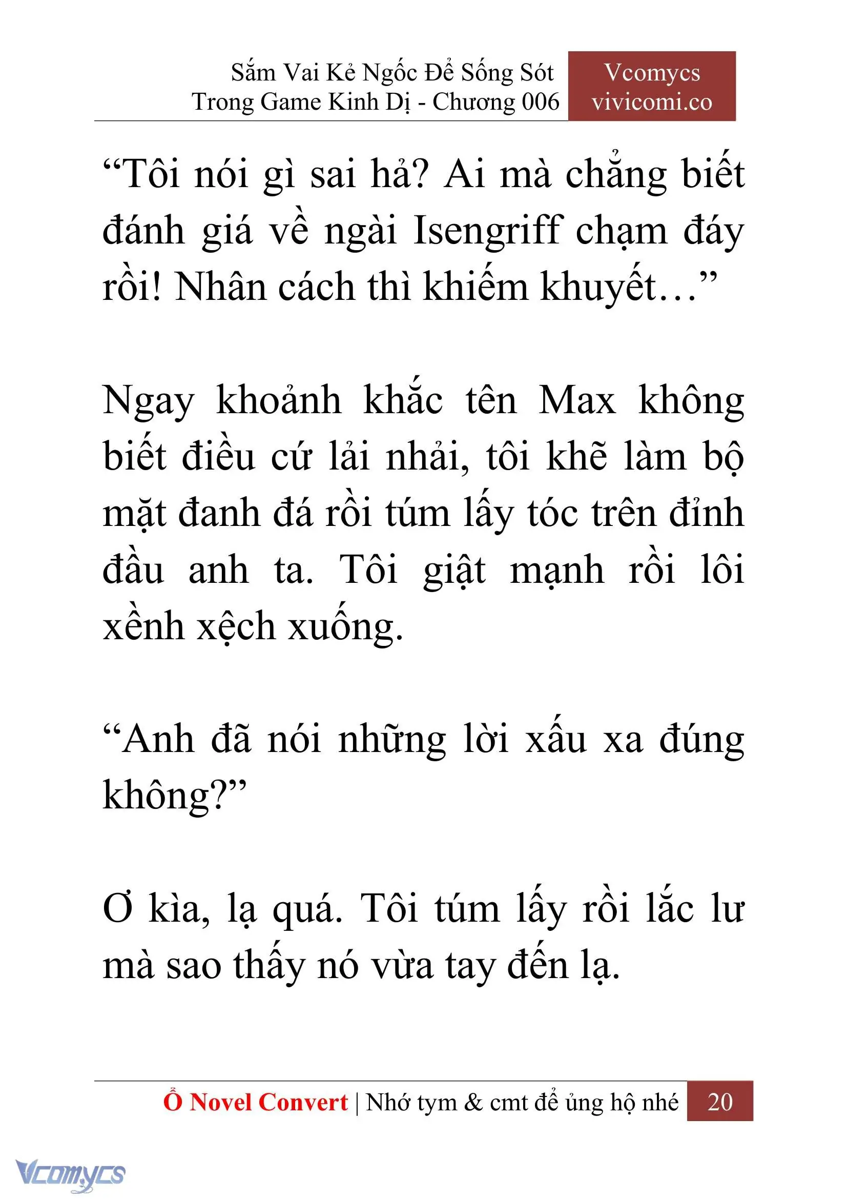 [Novel] Sắm Vai Kẻ Ngốc Để Sống Sót Trong Game Kinh Dị Chapter 6 - Trang 24