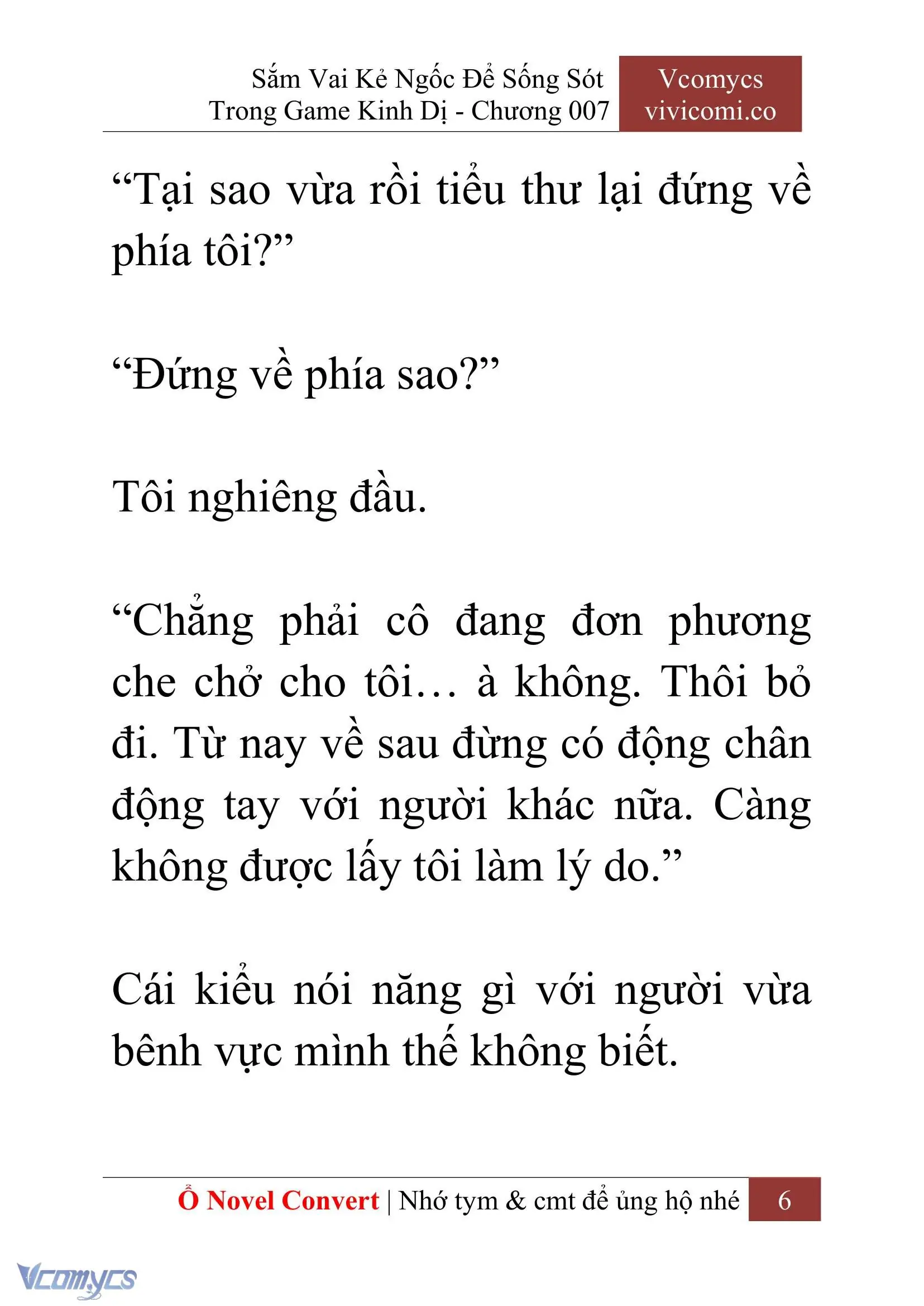 [Novel] Sắm Vai Kẻ Ngốc Để Sống Sót Trong Game Kinh Dị Chapter 7 - Trang 10