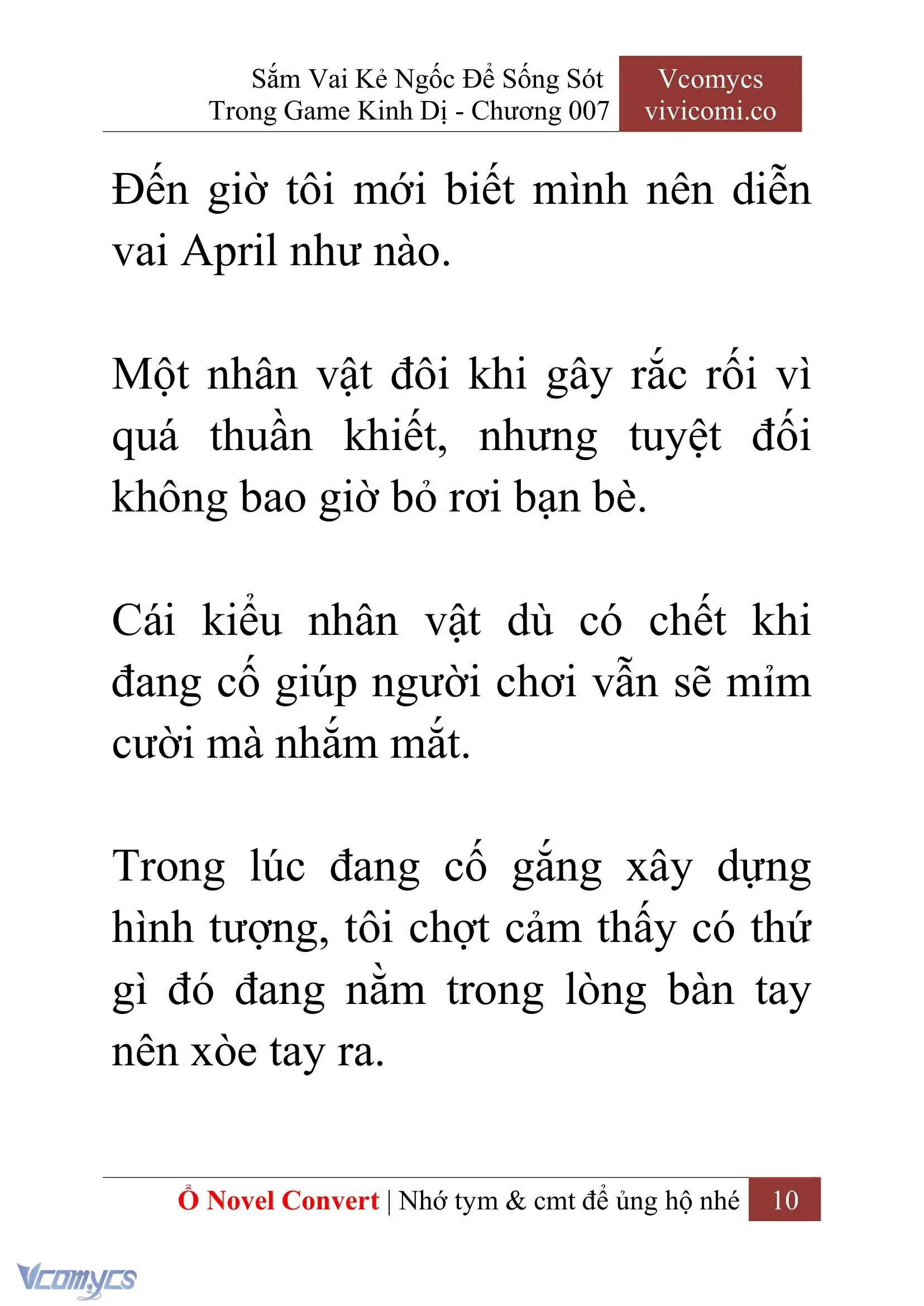 [Novel] Sắm Vai Kẻ Ngốc Để Sống Sót Trong Game Kinh Dị Chapter 7 - Trang 14