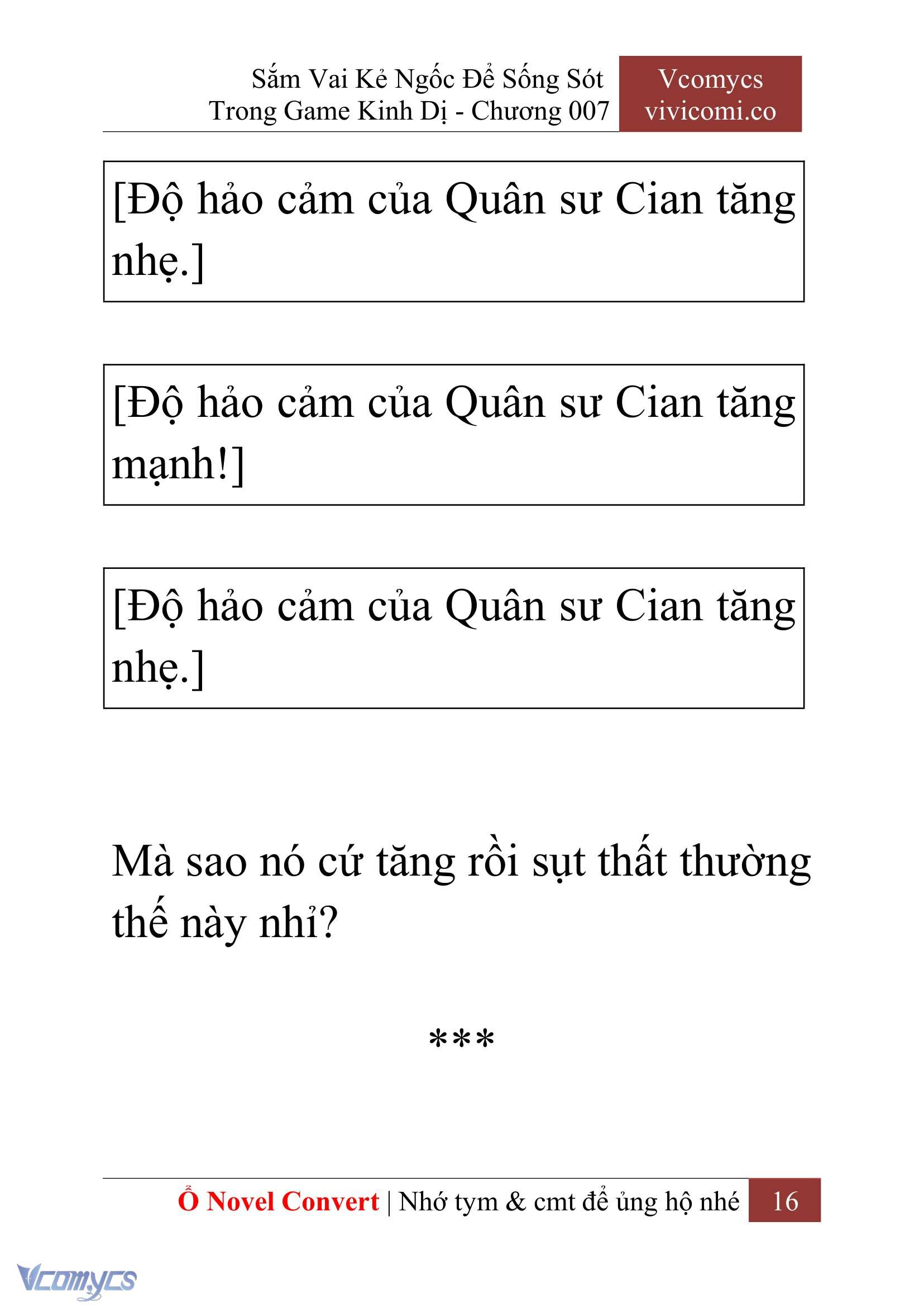[Novel] Sắm Vai Kẻ Ngốc Để Sống Sót Trong Game Kinh Dị Chapter 7 - Trang 20