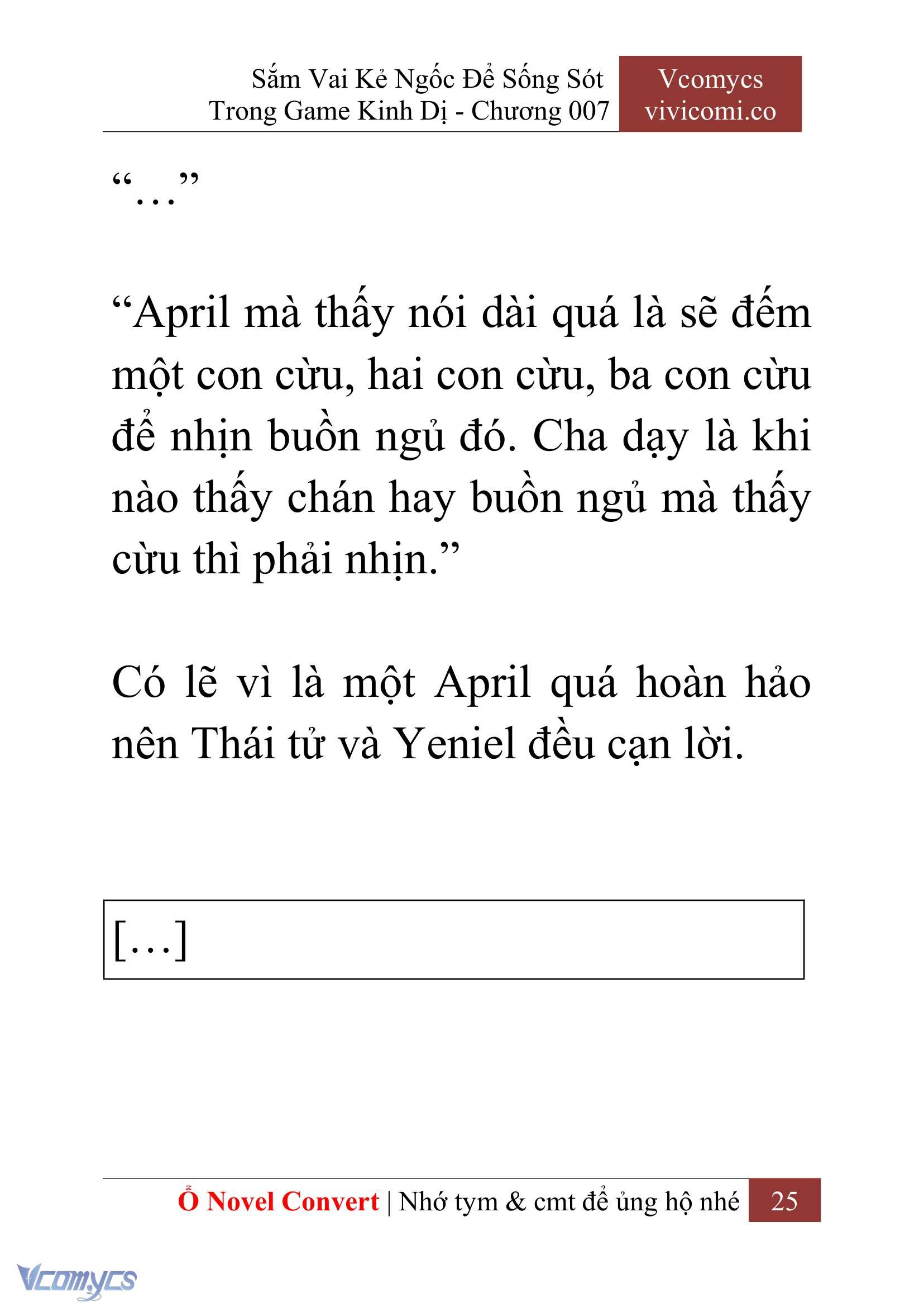 [Novel] Sắm Vai Kẻ Ngốc Để Sống Sót Trong Game Kinh Dị Chapter 7 - Trang 29