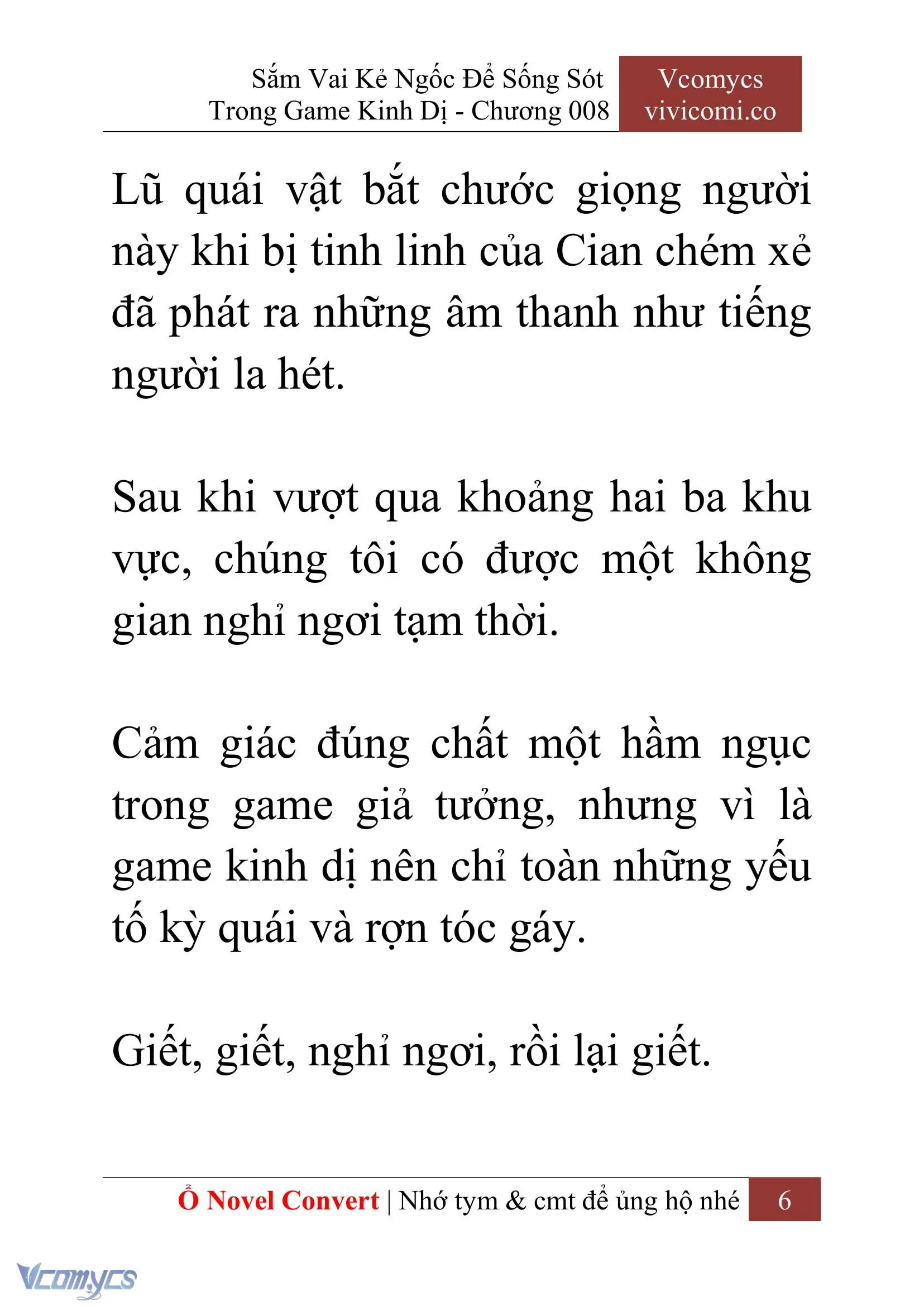 [Novel] Sắm Vai Kẻ Ngốc Để Sống Sót Trong Game Kinh Dị Chapter 8 - Trang 10