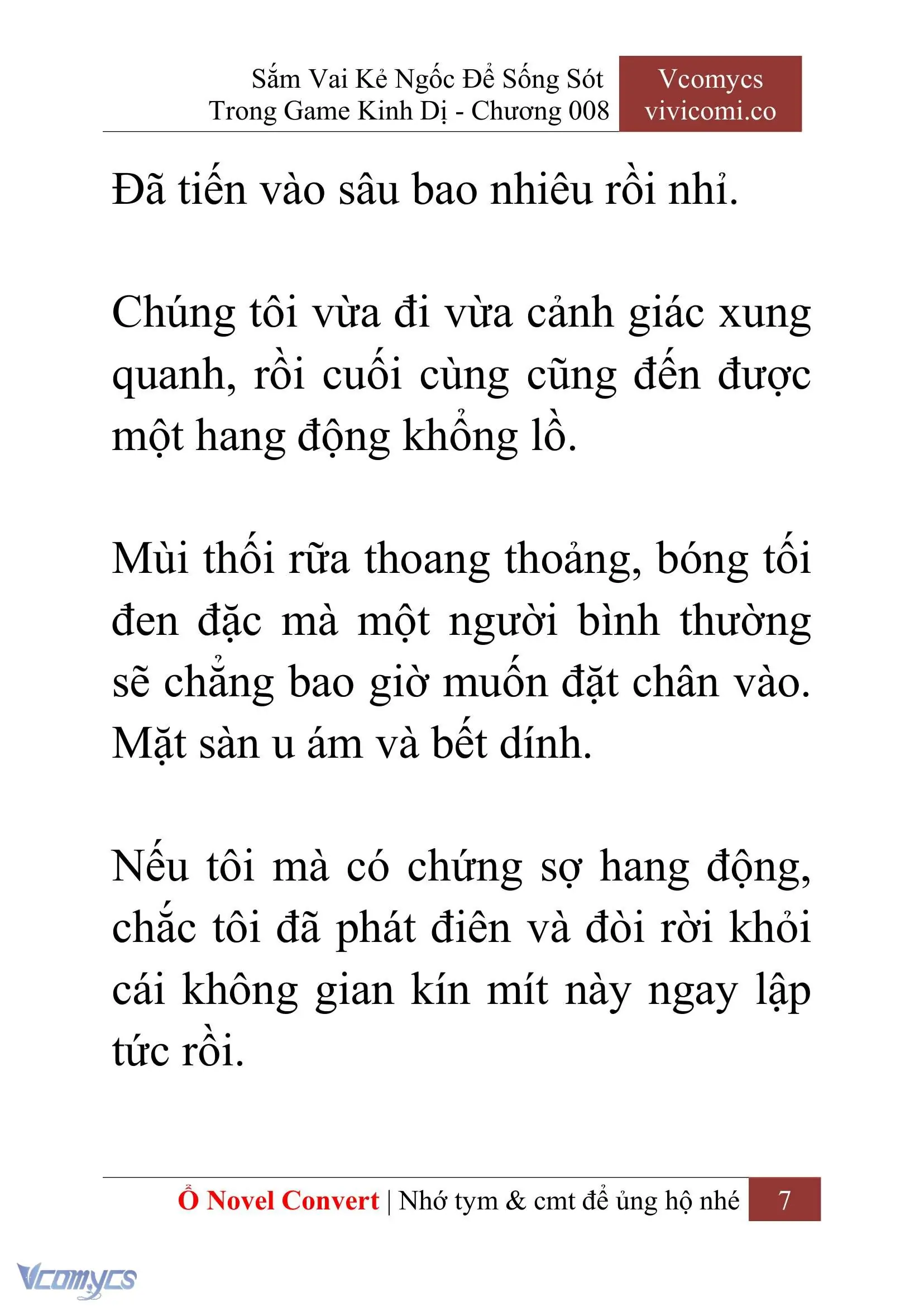 [Novel] Sắm Vai Kẻ Ngốc Để Sống Sót Trong Game Kinh Dị Chapter 8 - Trang 11