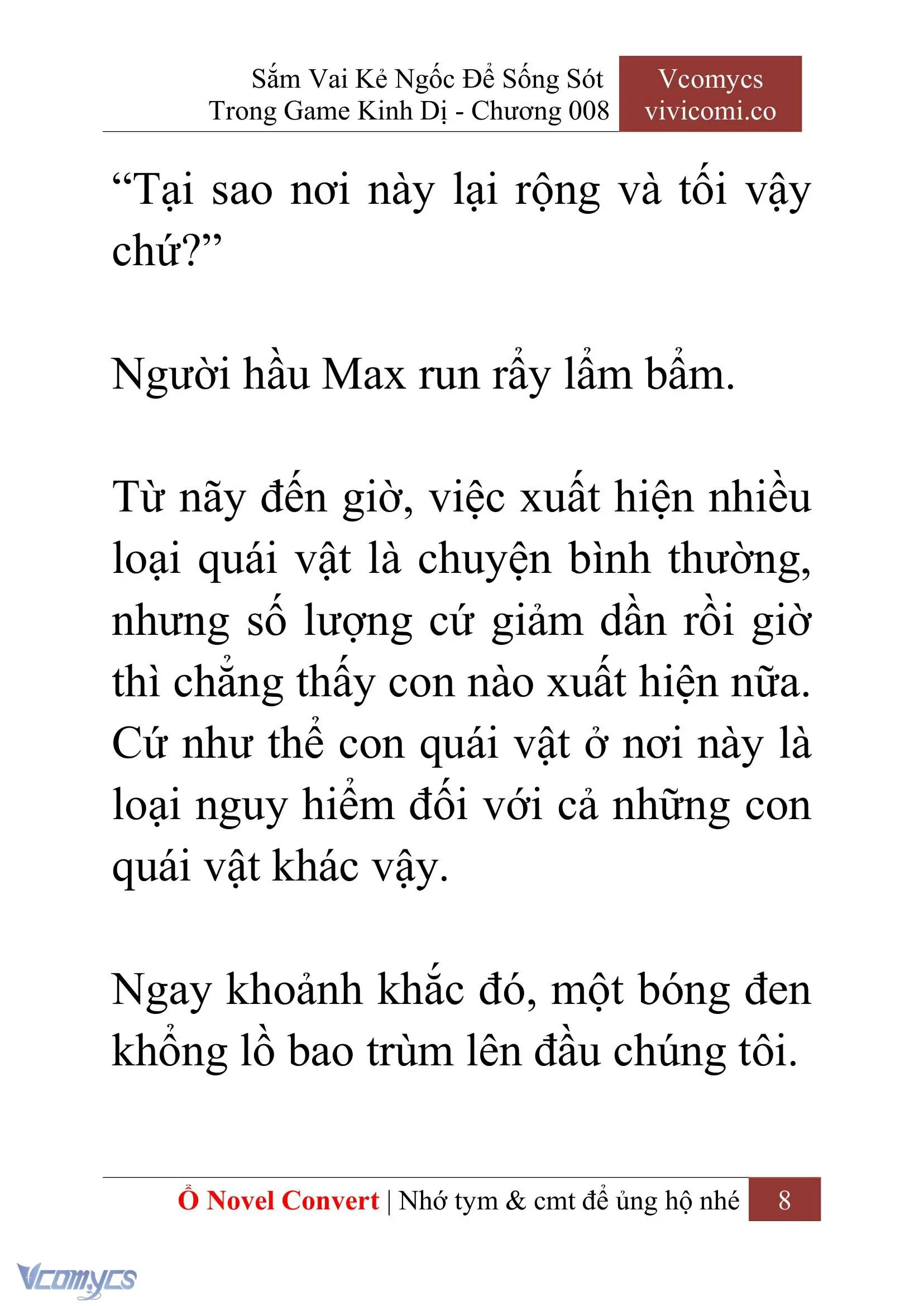 [Novel] Sắm Vai Kẻ Ngốc Để Sống Sót Trong Game Kinh Dị Chapter 8 - Trang 12