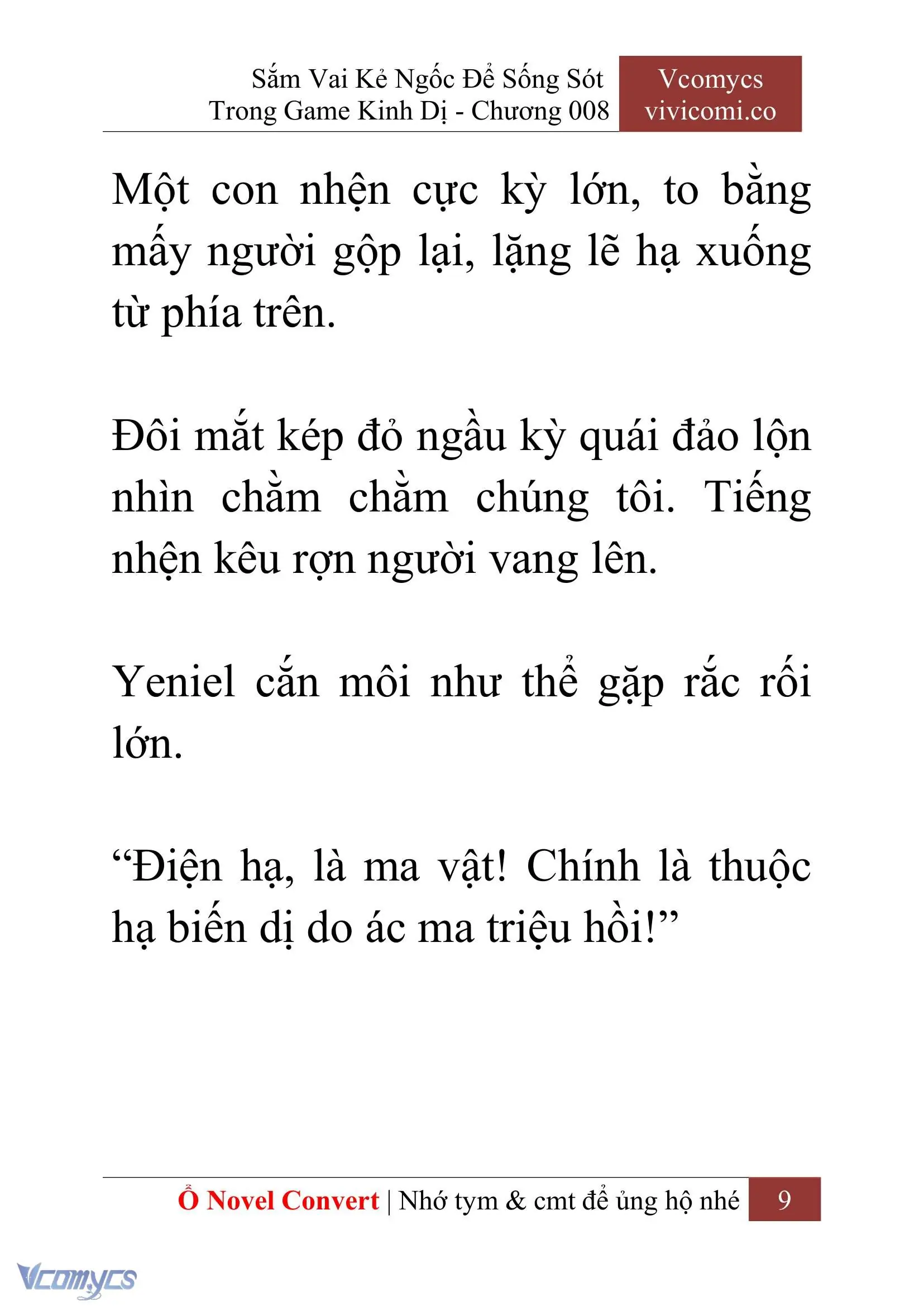[Novel] Sắm Vai Kẻ Ngốc Để Sống Sót Trong Game Kinh Dị Chapter 8 - Trang 13