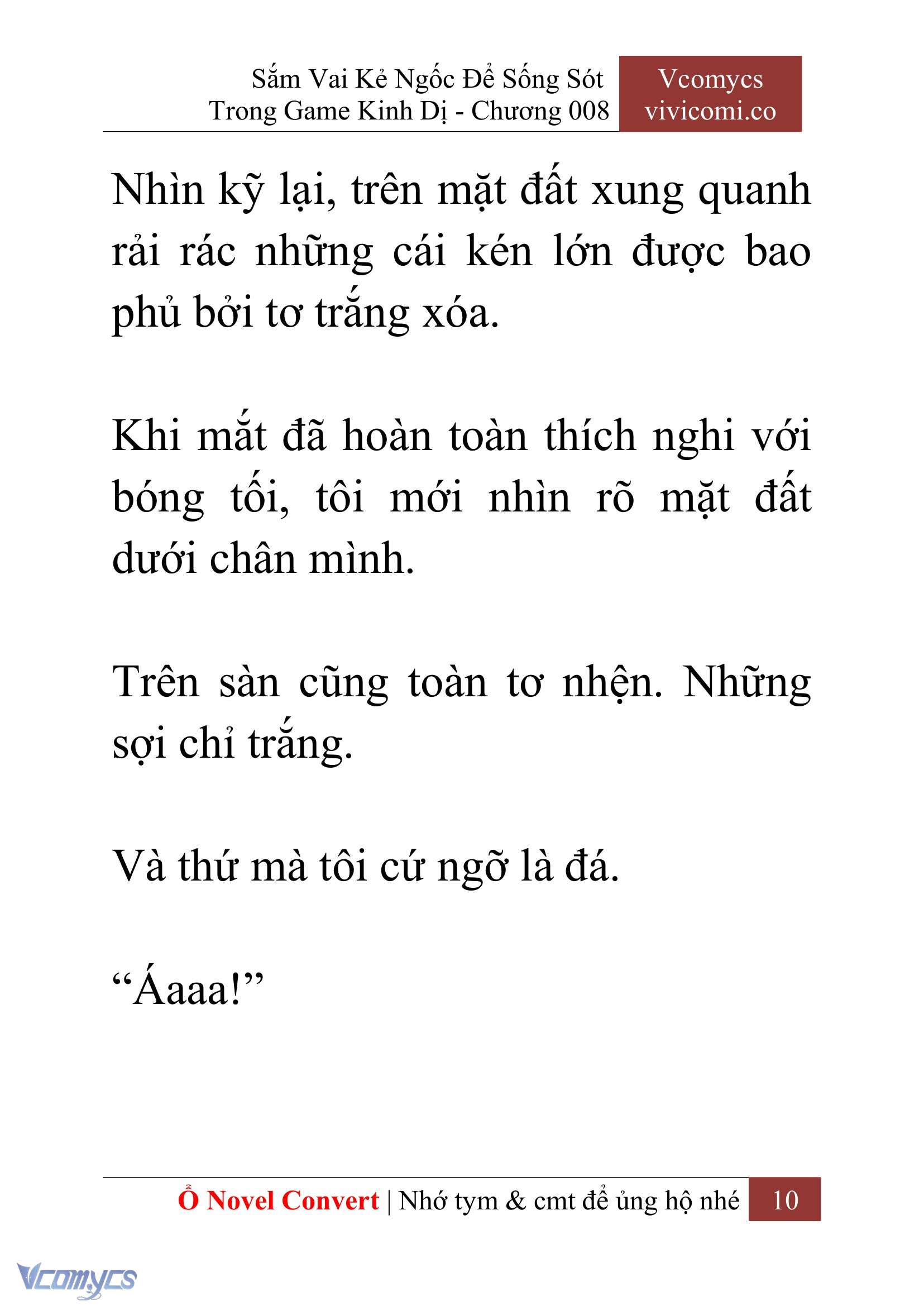[Novel] Sắm Vai Kẻ Ngốc Để Sống Sót Trong Game Kinh Dị Chapter 8 - Trang 14