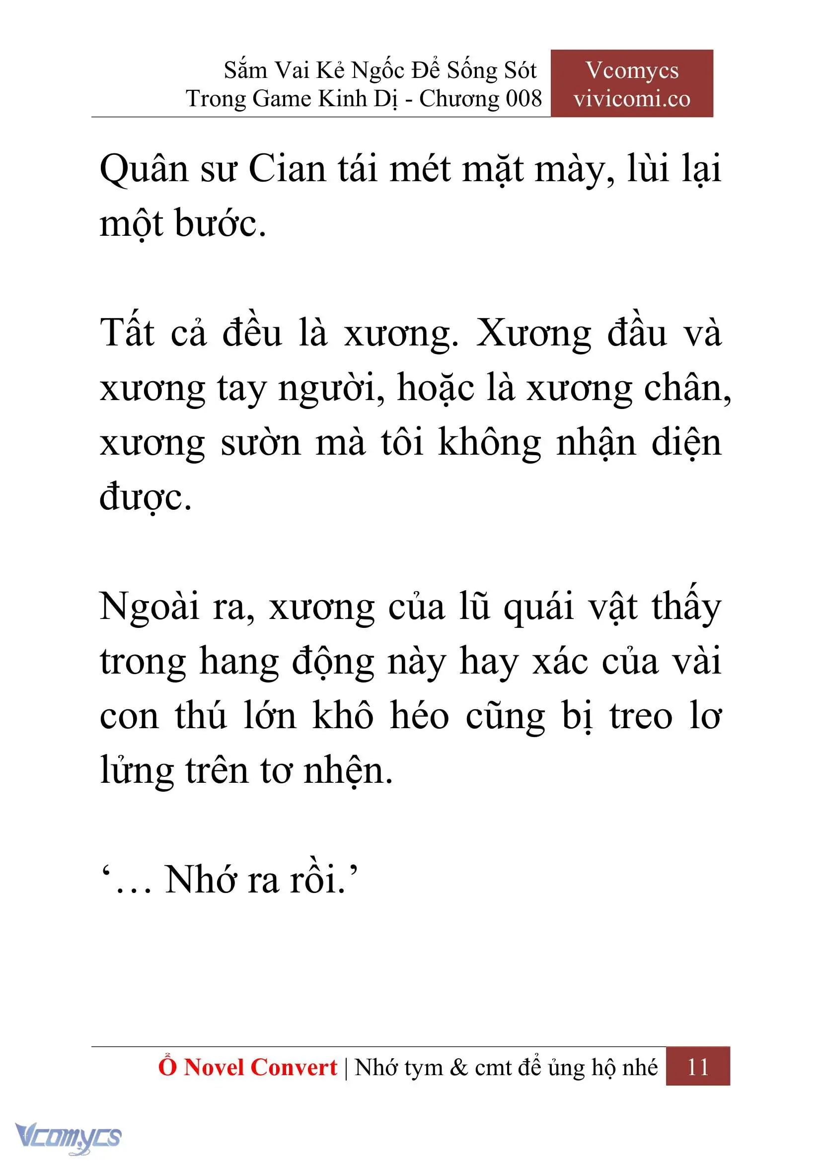 [Novel] Sắm Vai Kẻ Ngốc Để Sống Sót Trong Game Kinh Dị Chapter 8 - Trang 15